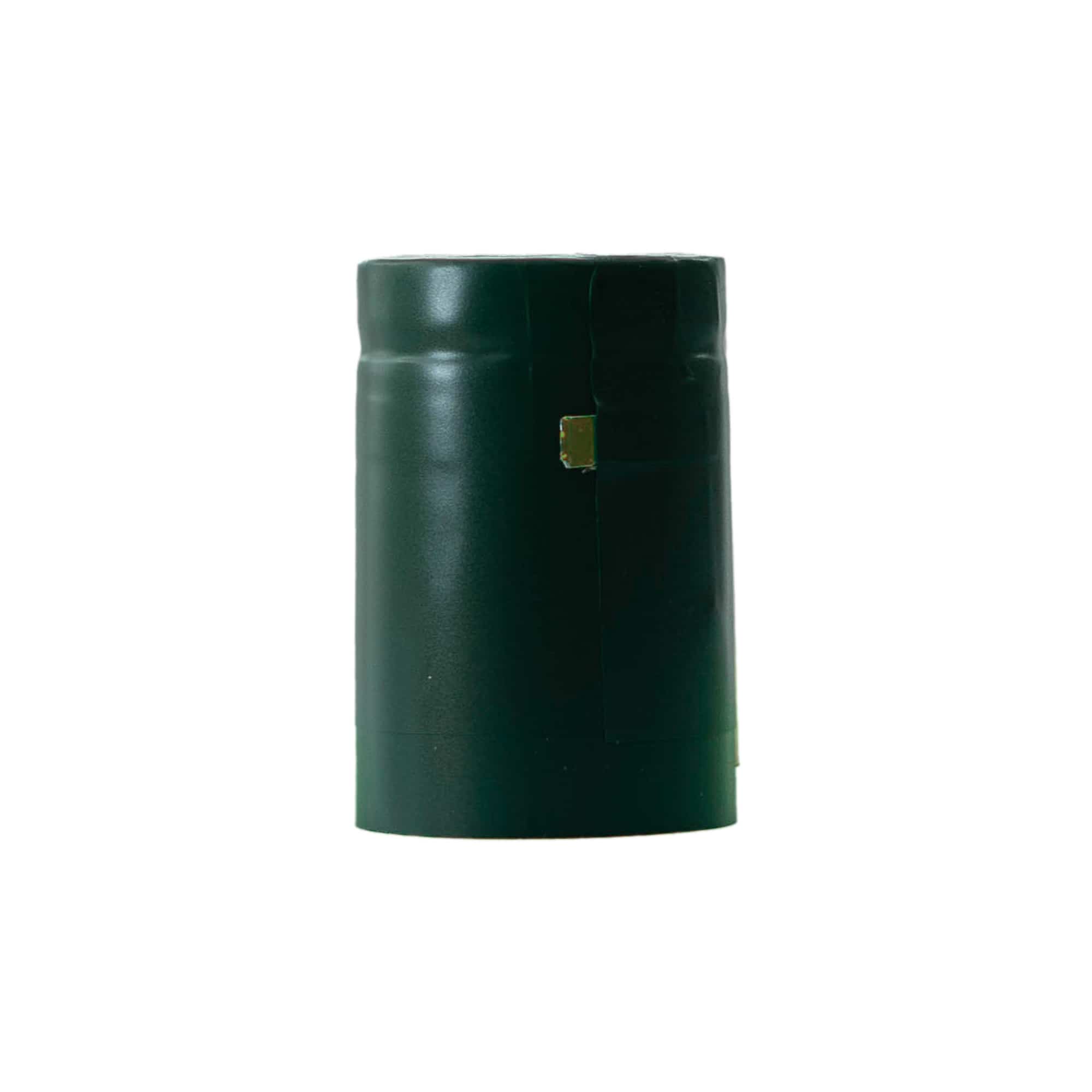 Schrumpfkapsel 32x41, PVC-Kunststoff, smaragadgrün