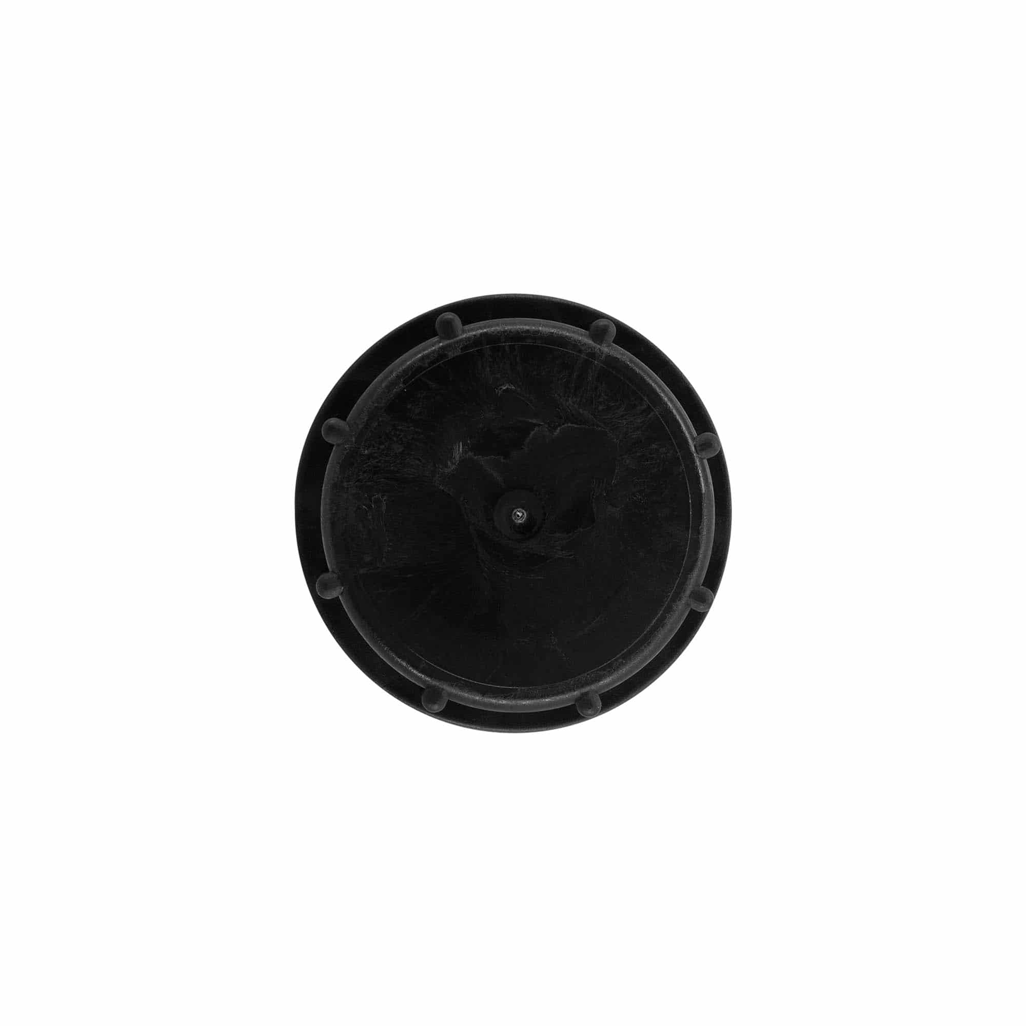 Schraubverschluss, PP-Kunststoff, schwarz, für Mündung: ND55