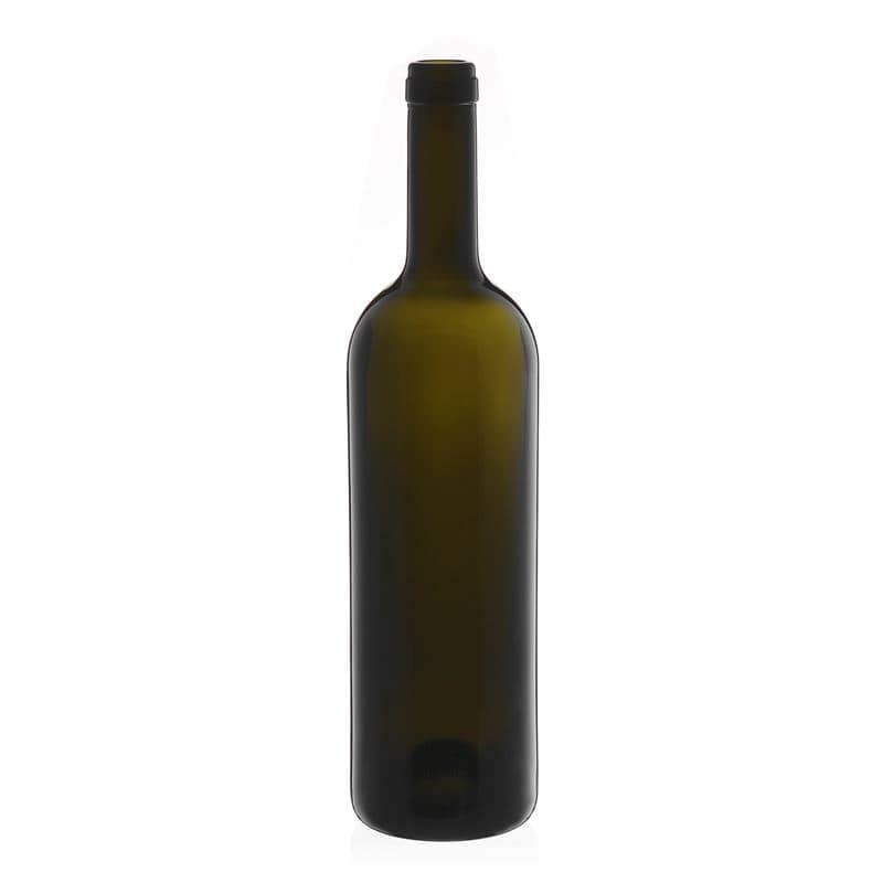 750 ml Weinflasche 'Golia', antikgrün, Mündung: Kork