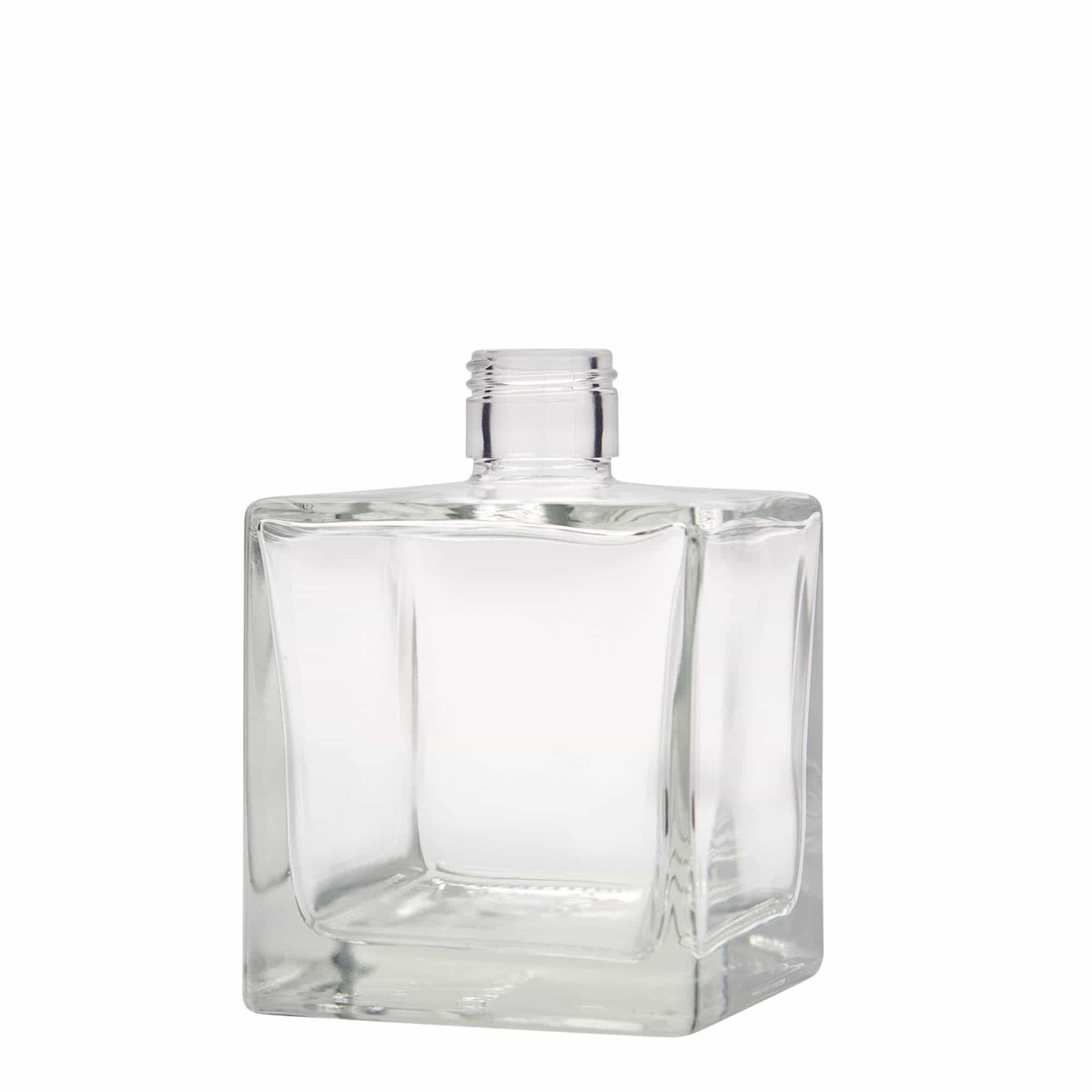 500 ml Glasflasche 'Cube', quadratisch, Mündung: PP 31,5