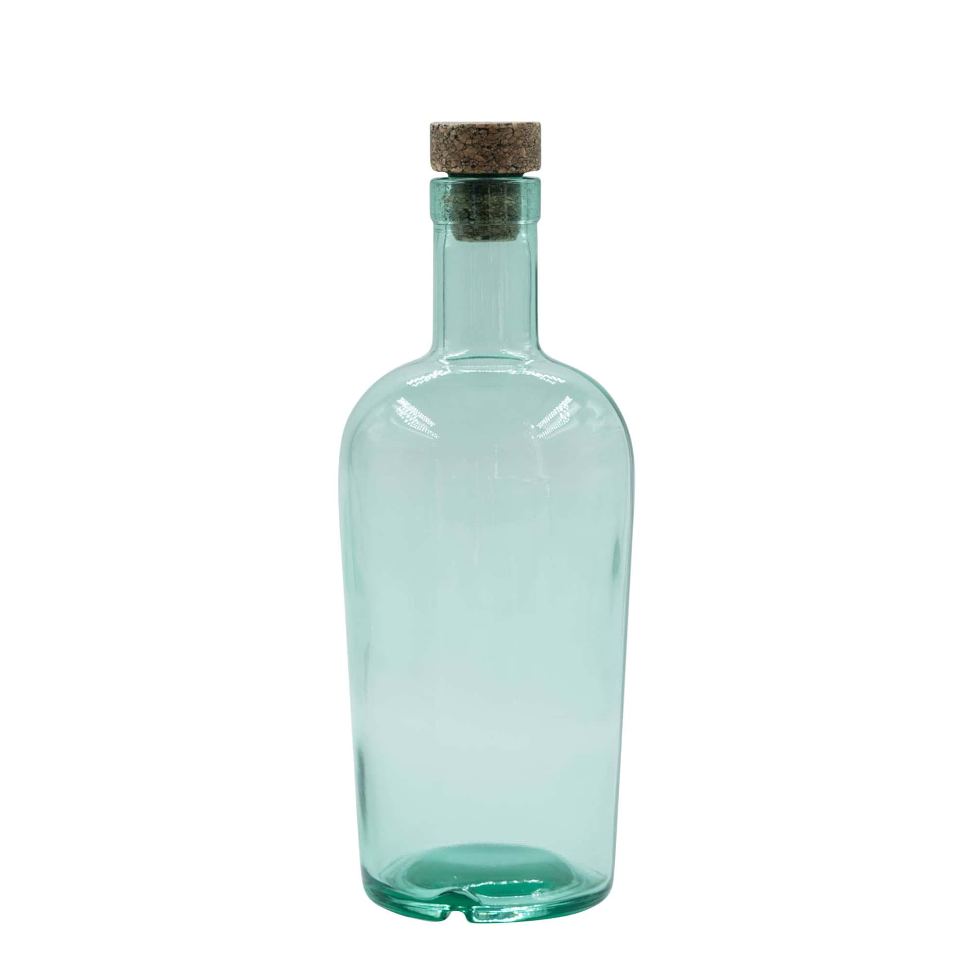 700 ml Glasflasche 'Teo Light', Mündung: Kork