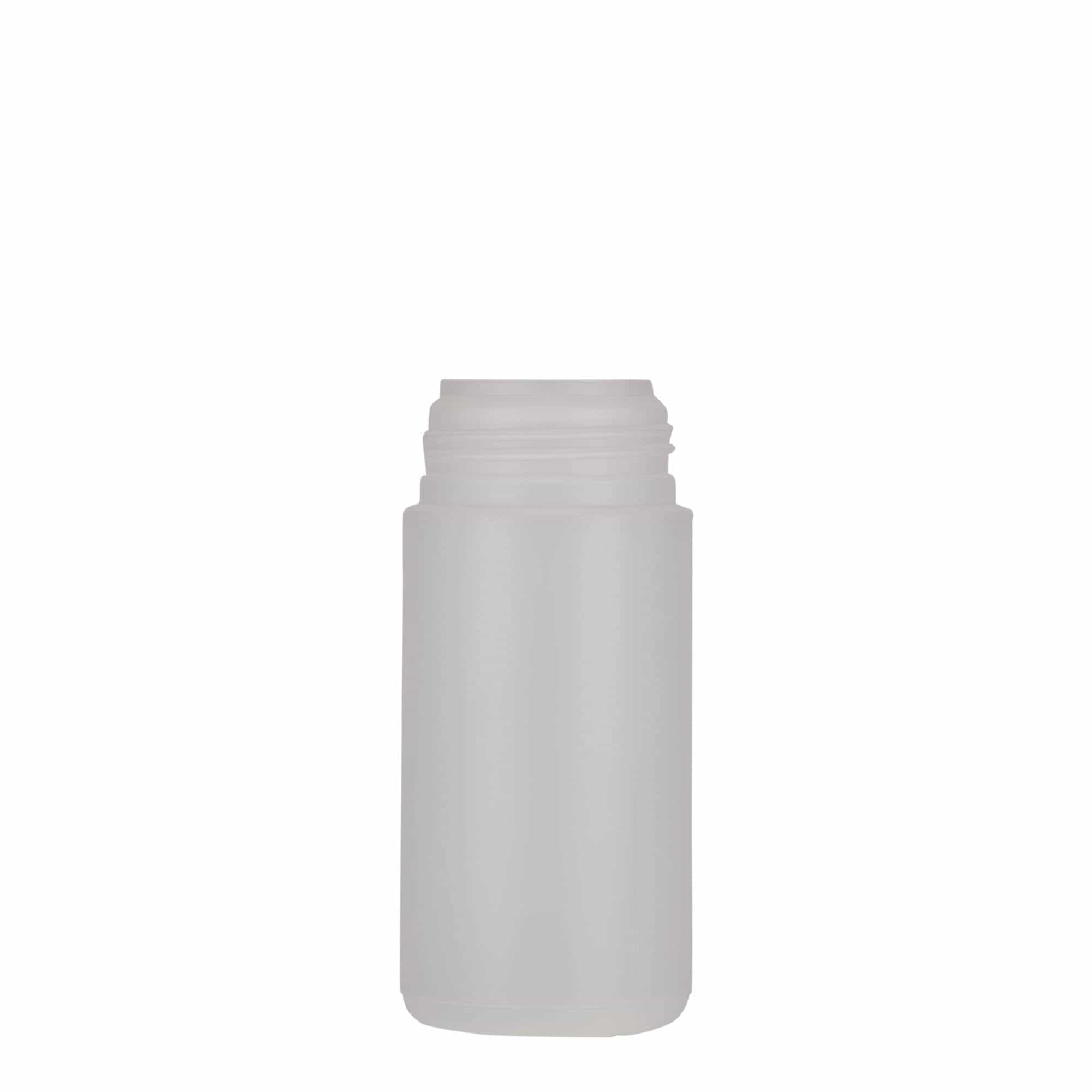 100 ml Spenderflasche 'Foamer', PE-Kunststoff, natur, Mündung: Schraubverschluss