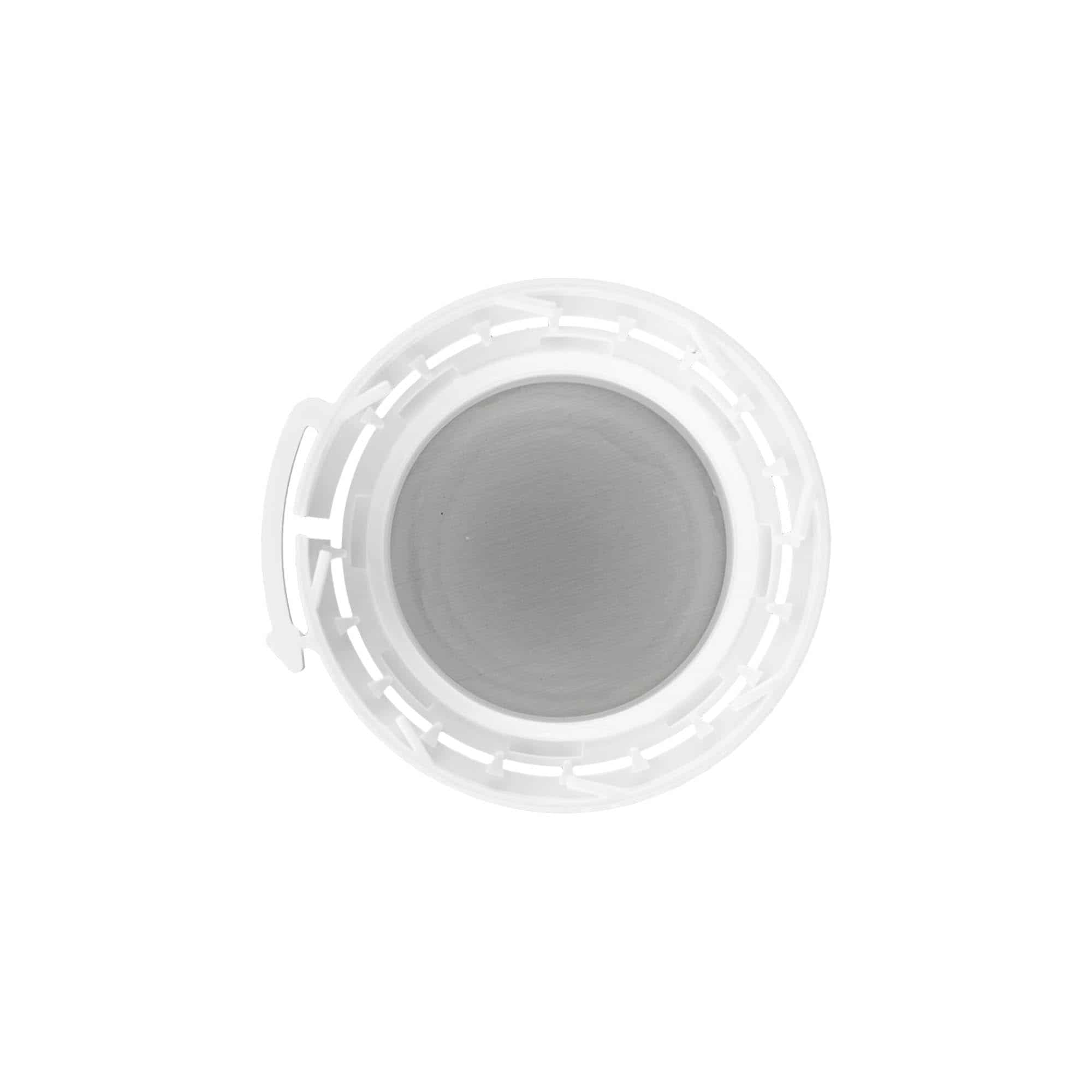 Schraubverschluss Aluflasche, PP-Kunststoff, weiß, für Mündung: DIN 32
