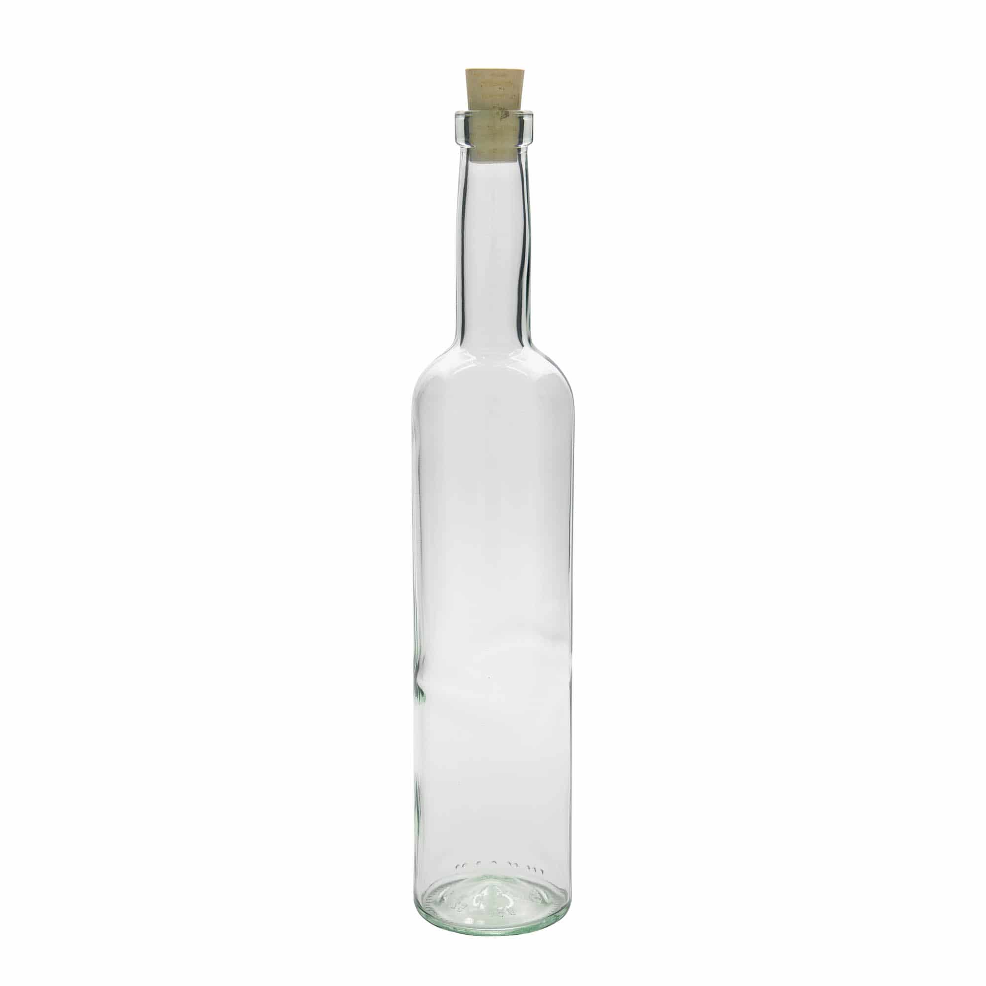 500 ml Glasflasche 'Bordeaux', Mündung: Kork