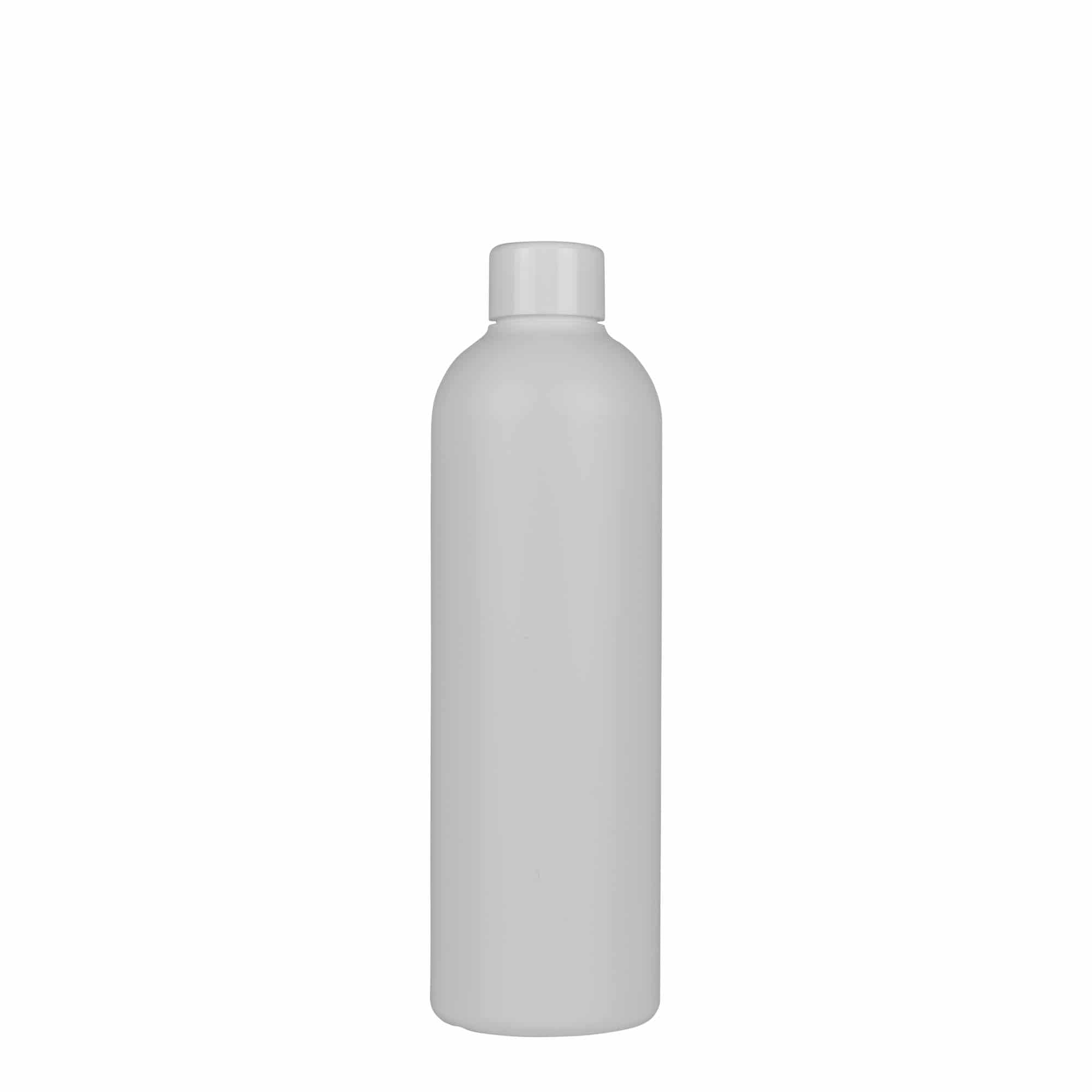 300 ml Kunststoffflasche 'Tuffy', HDPE, weiß, Mündung: GPI 24/410
