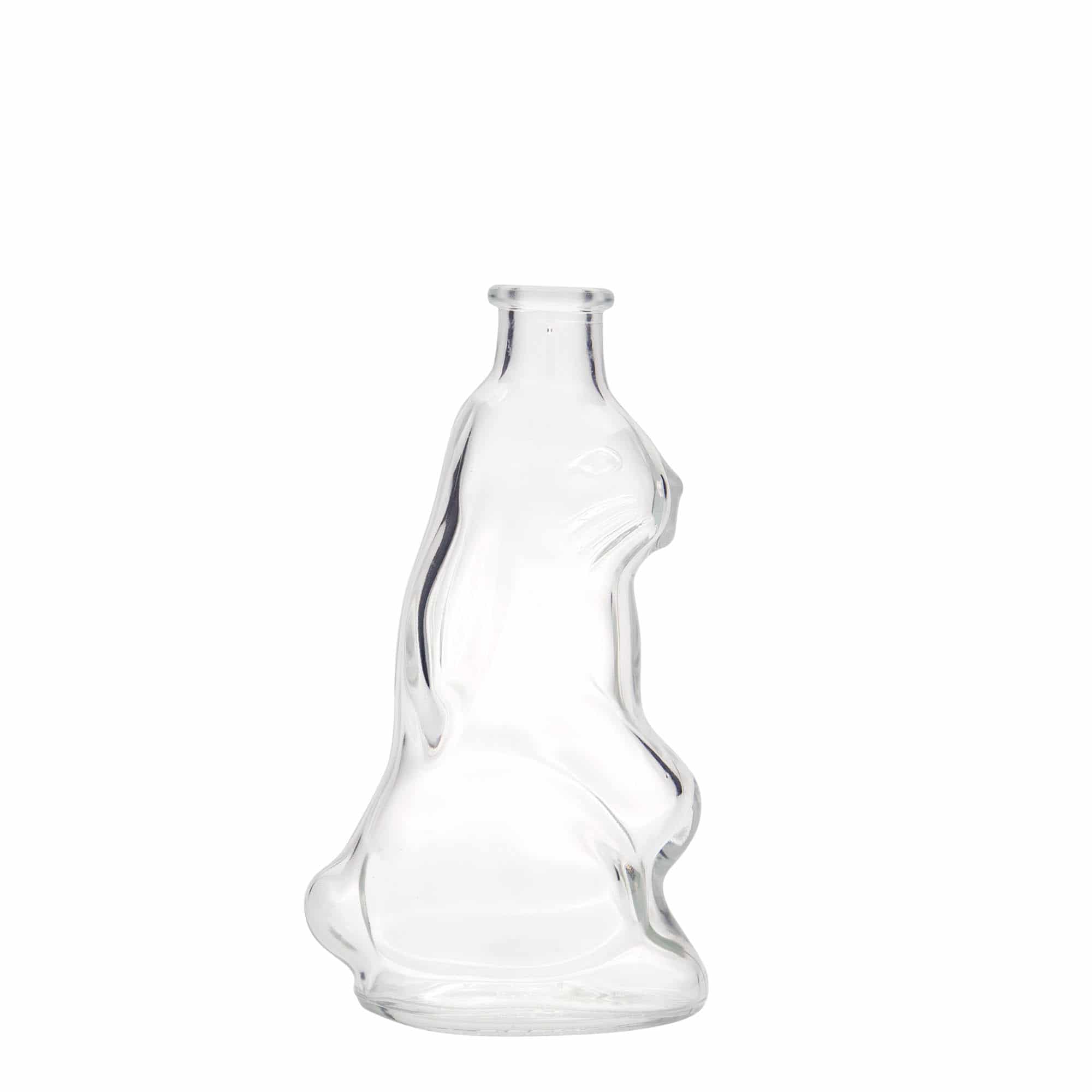 200 ml Glasflasche 'Hase', Mündung: Kork