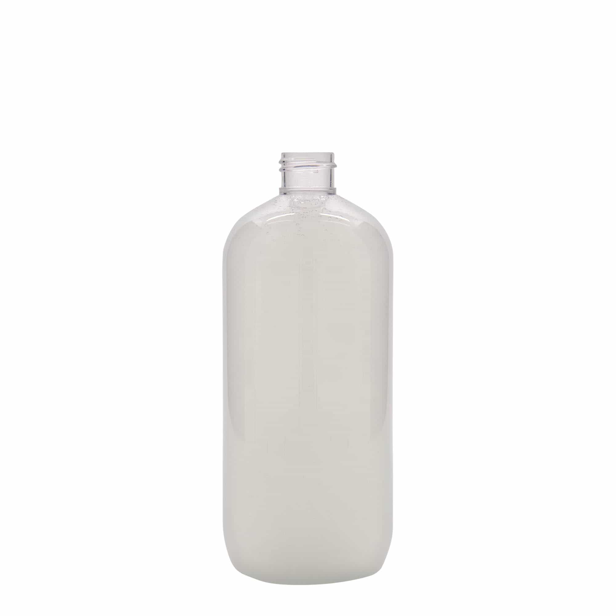500 ml PET-Flasche 'Boston', Kunststoff, Mündung: GPI 24/410
