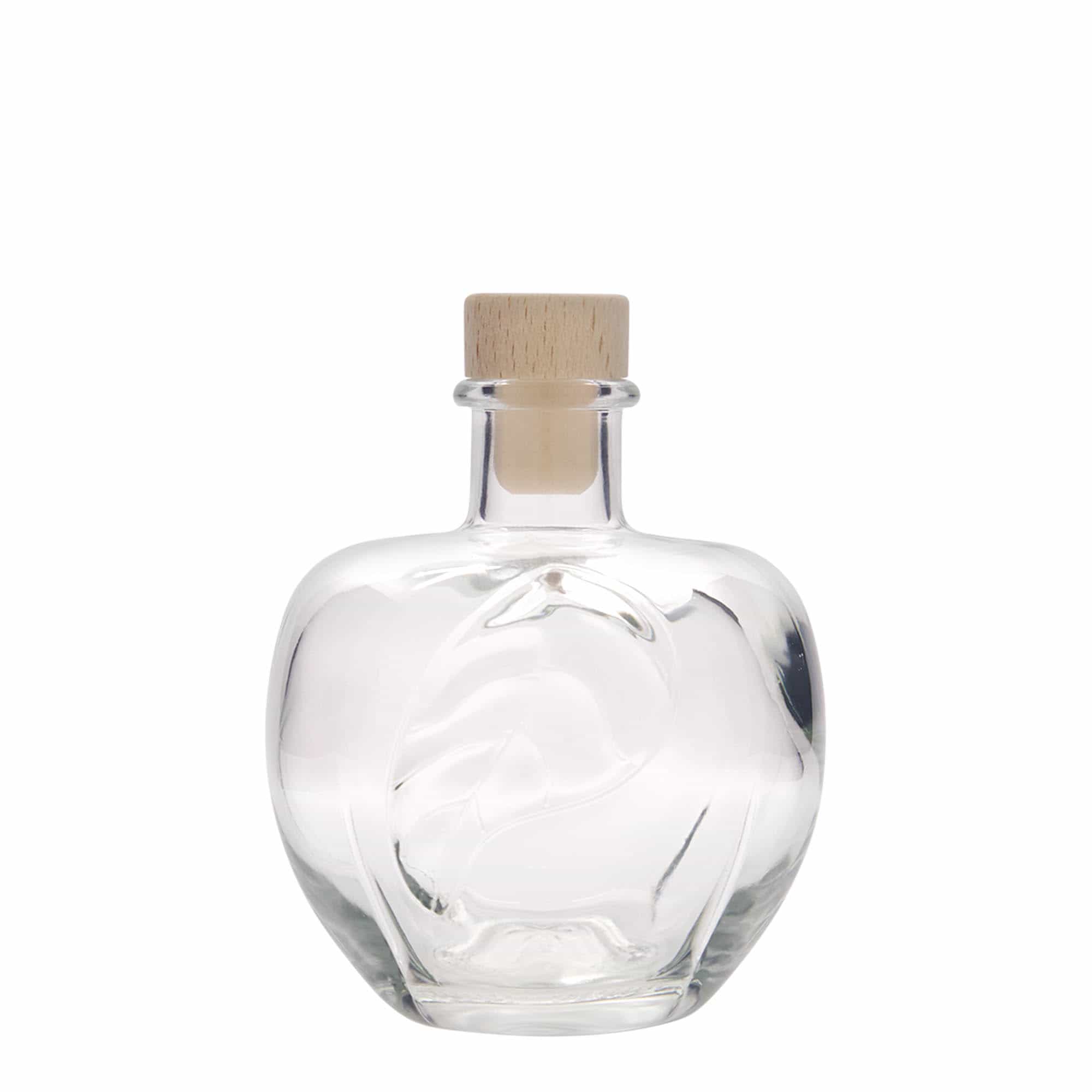 350 ml Glasflasche 'Apfel', Mündung: Kork