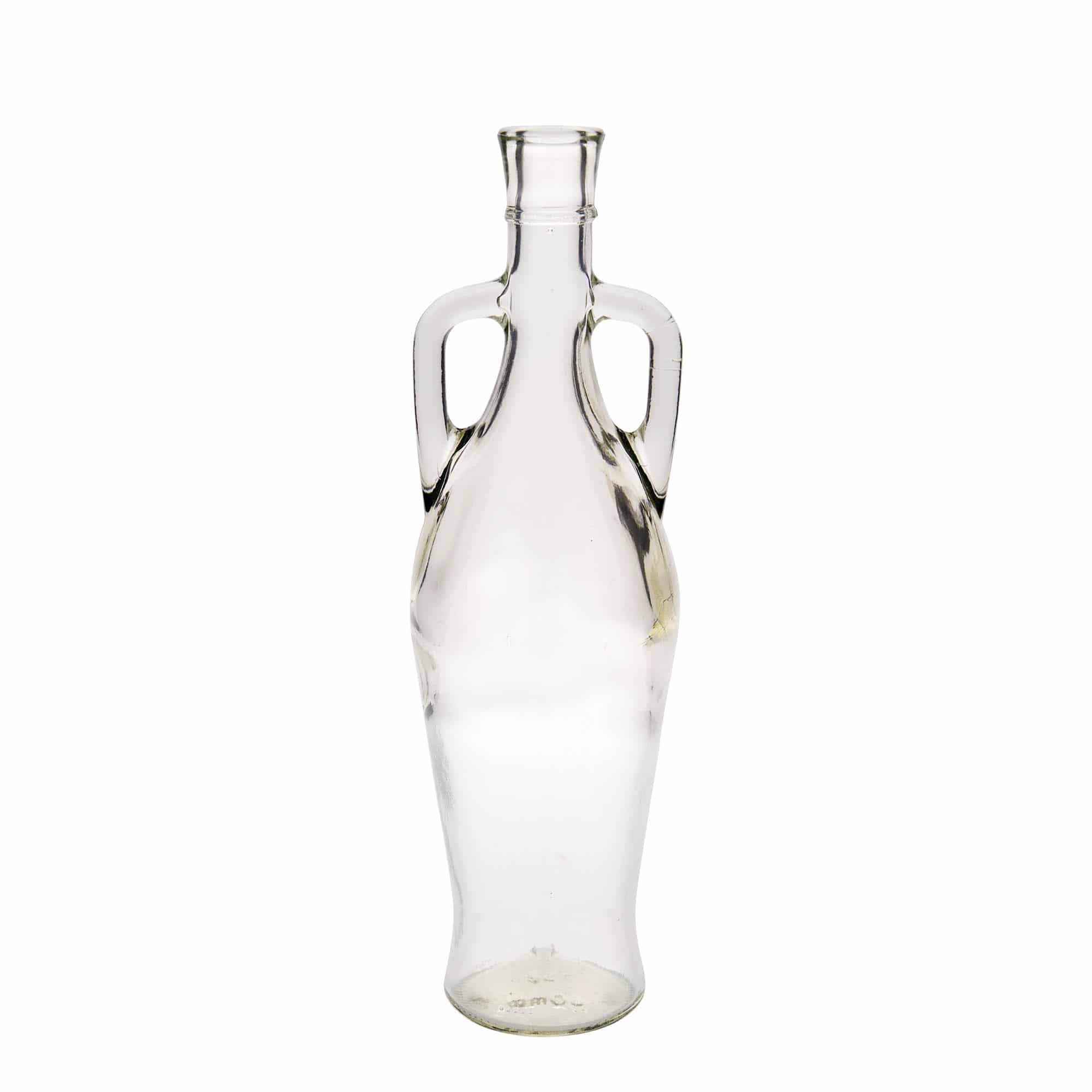 750 ml Glasflasche 'Amphore', Mündung: Kork