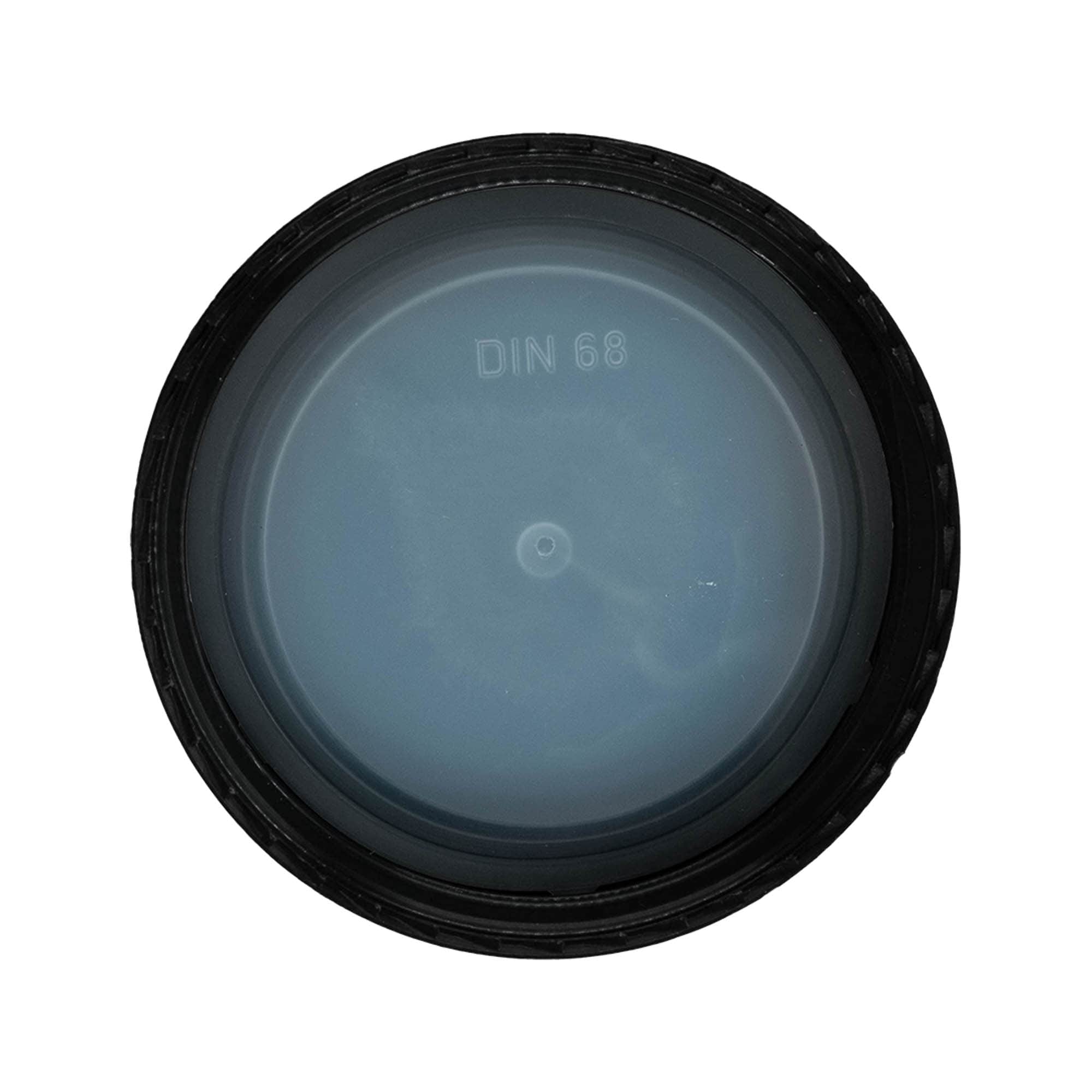 Schraubverschluss, PP-Kunststoff, schwarz, für Mündung: DIN 68