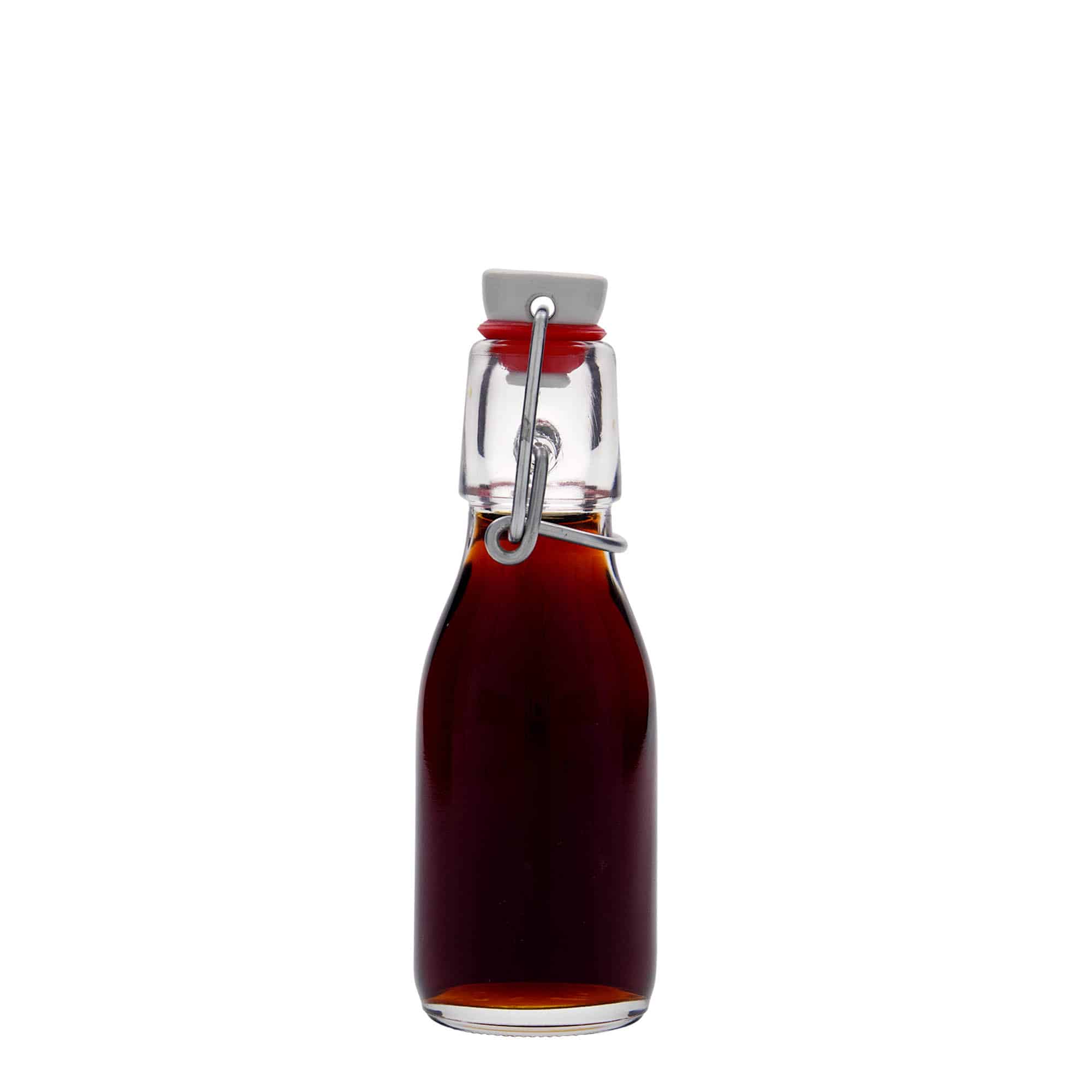 100 ml Glasflasche 'Paul', Mündung: Bügelverschluss