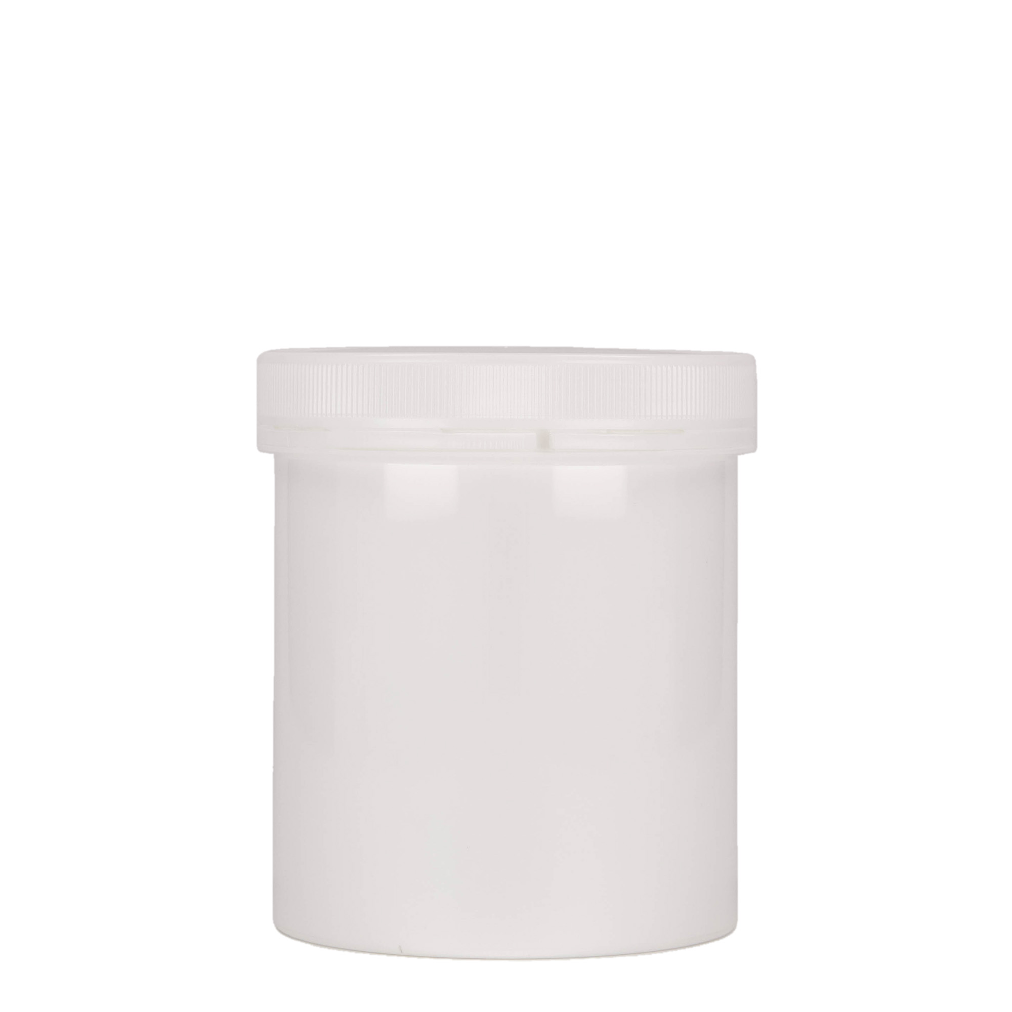 500 ml Kunststoffdose 'Securilock', PP, weiß, Mündung: Schraubverschluss