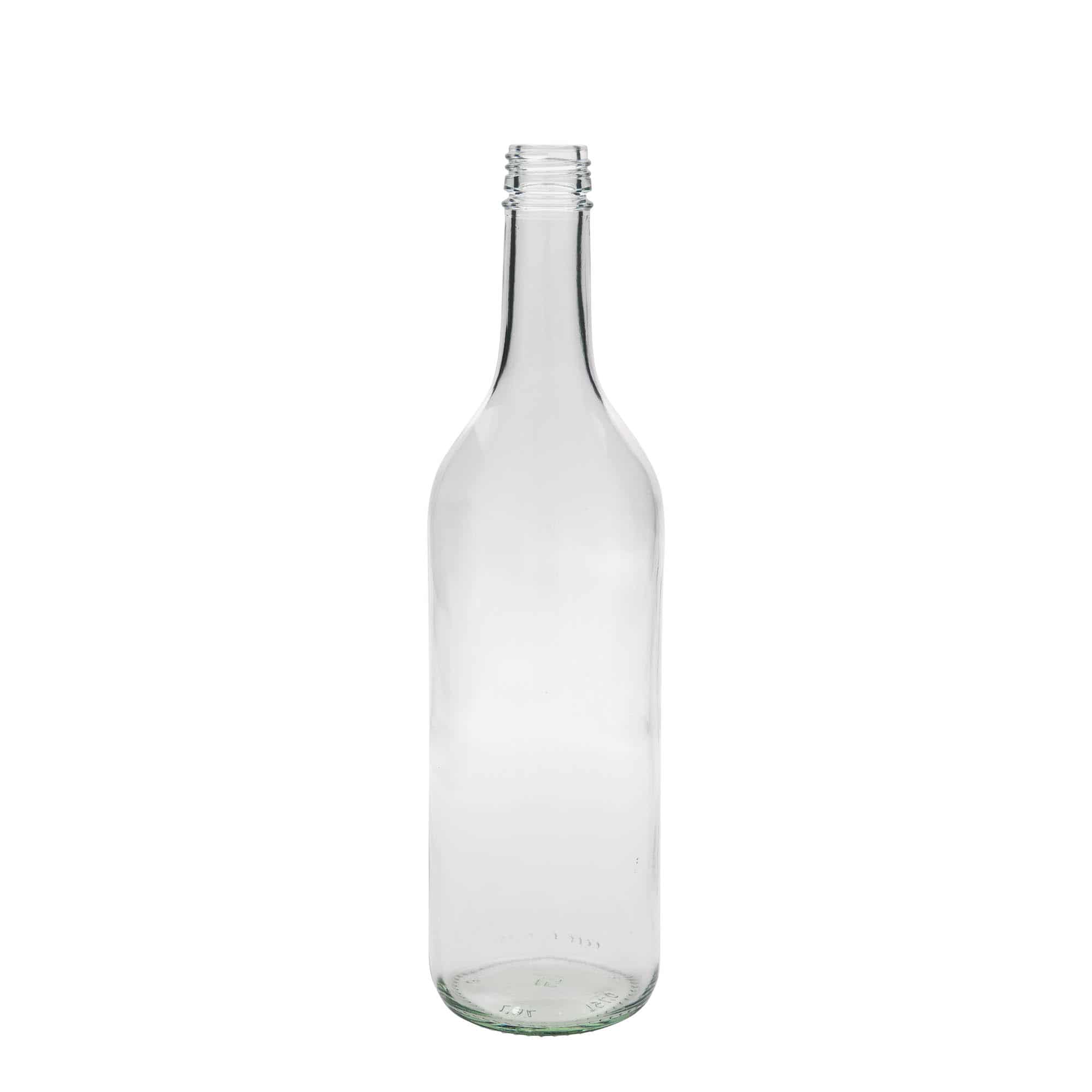 750 ml Glasflasche 'Bordeaux', Mündung: PP 28