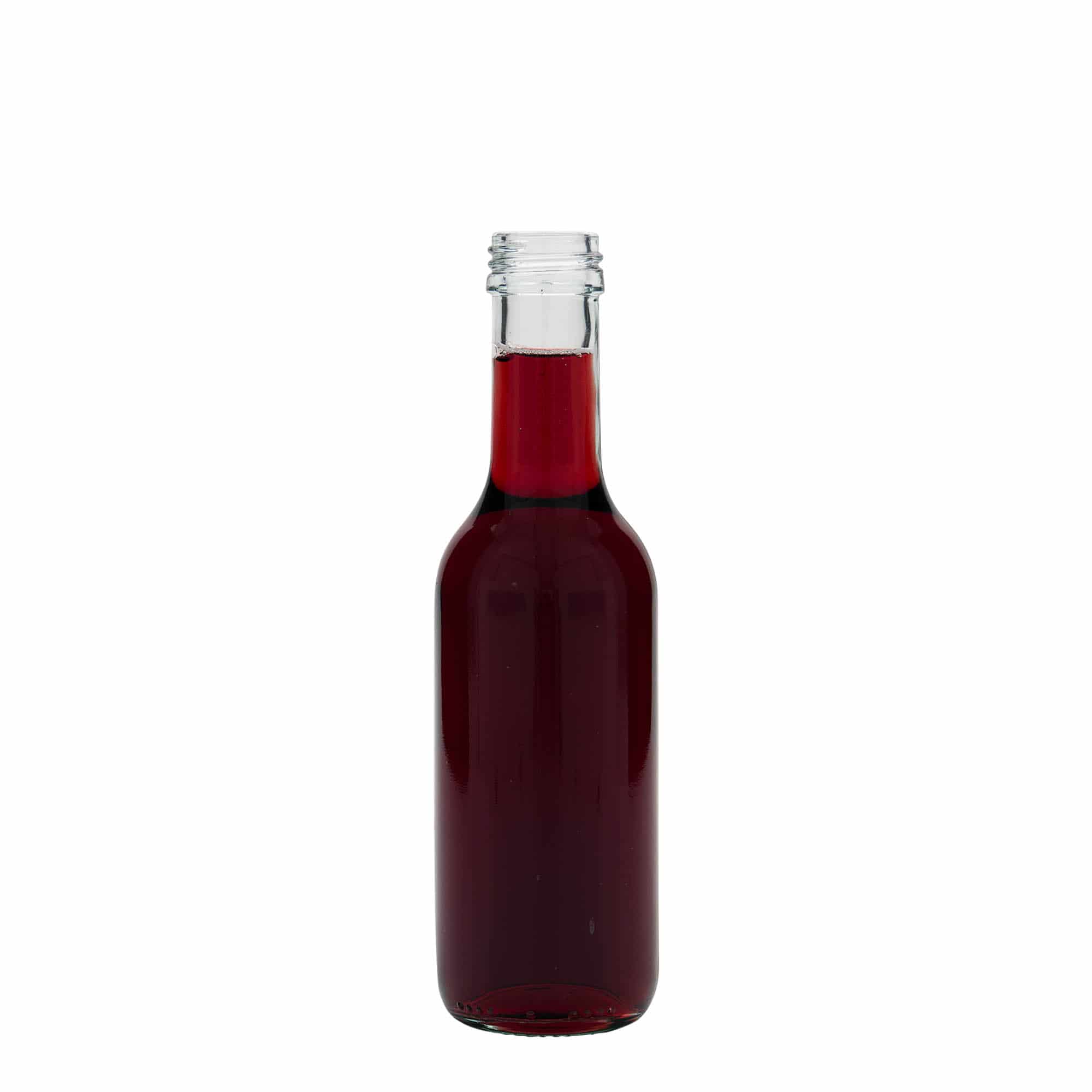 187 ml Glasflasche 'Bordeaux Airline', Mündung: PP 28