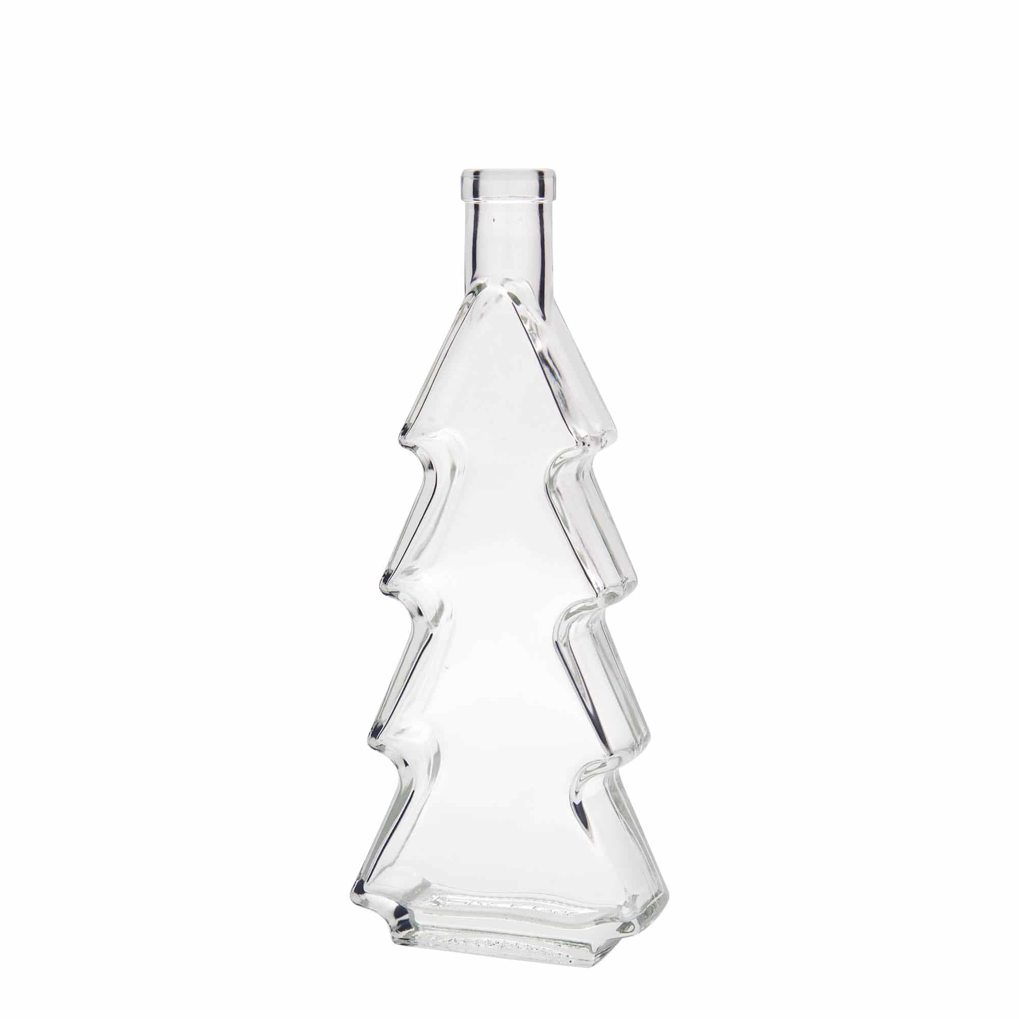 350 ml Glasflasche 'Tannenbaum', Mündung: Kork