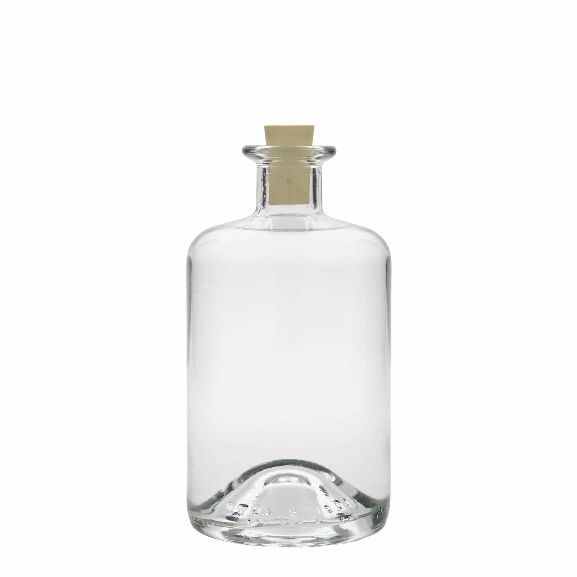 500 ml Glasflasche Apotheker, Mündung: Kork