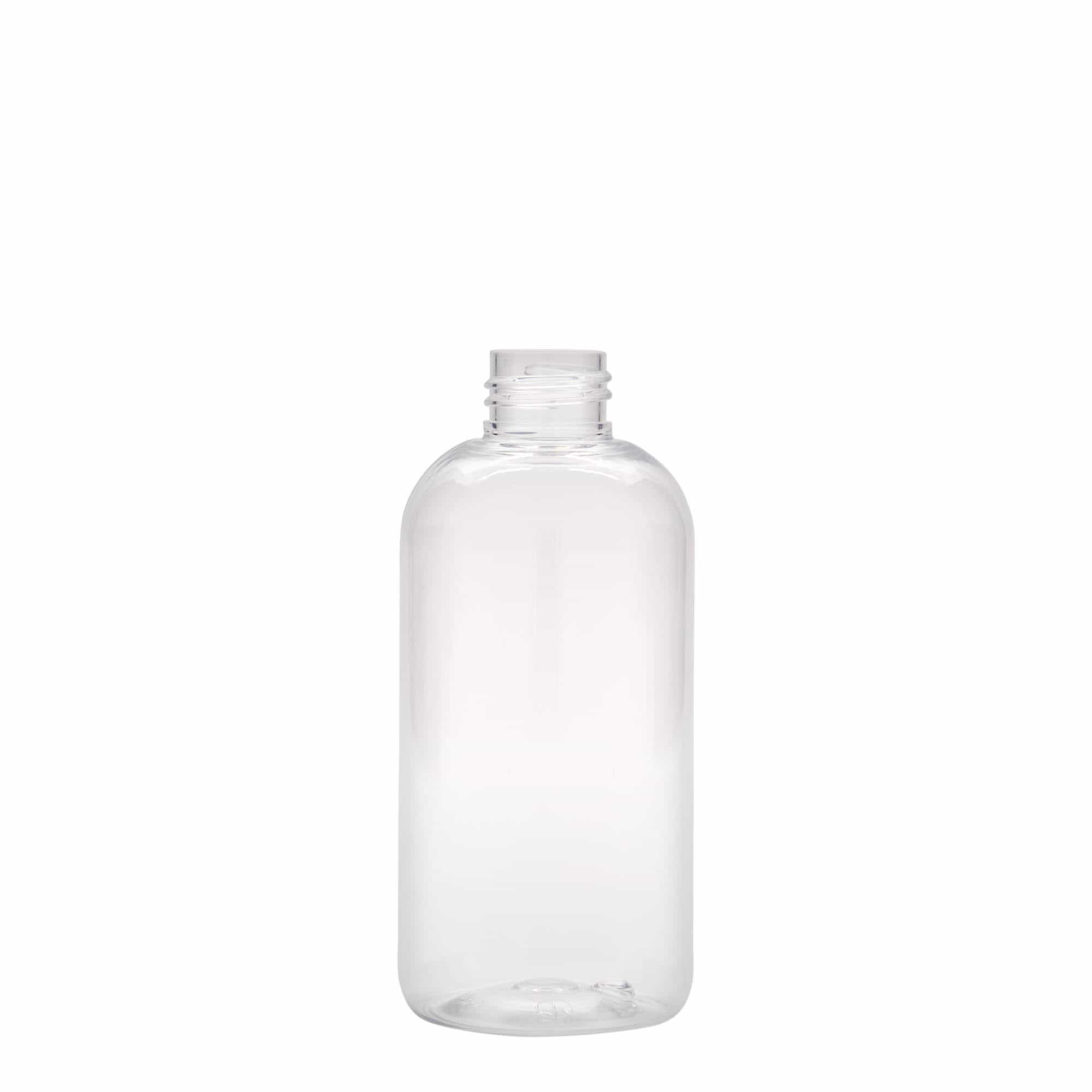 200 ml PET-Flasche 'Boston', Kunststoff, Mündung: GPI 24/410