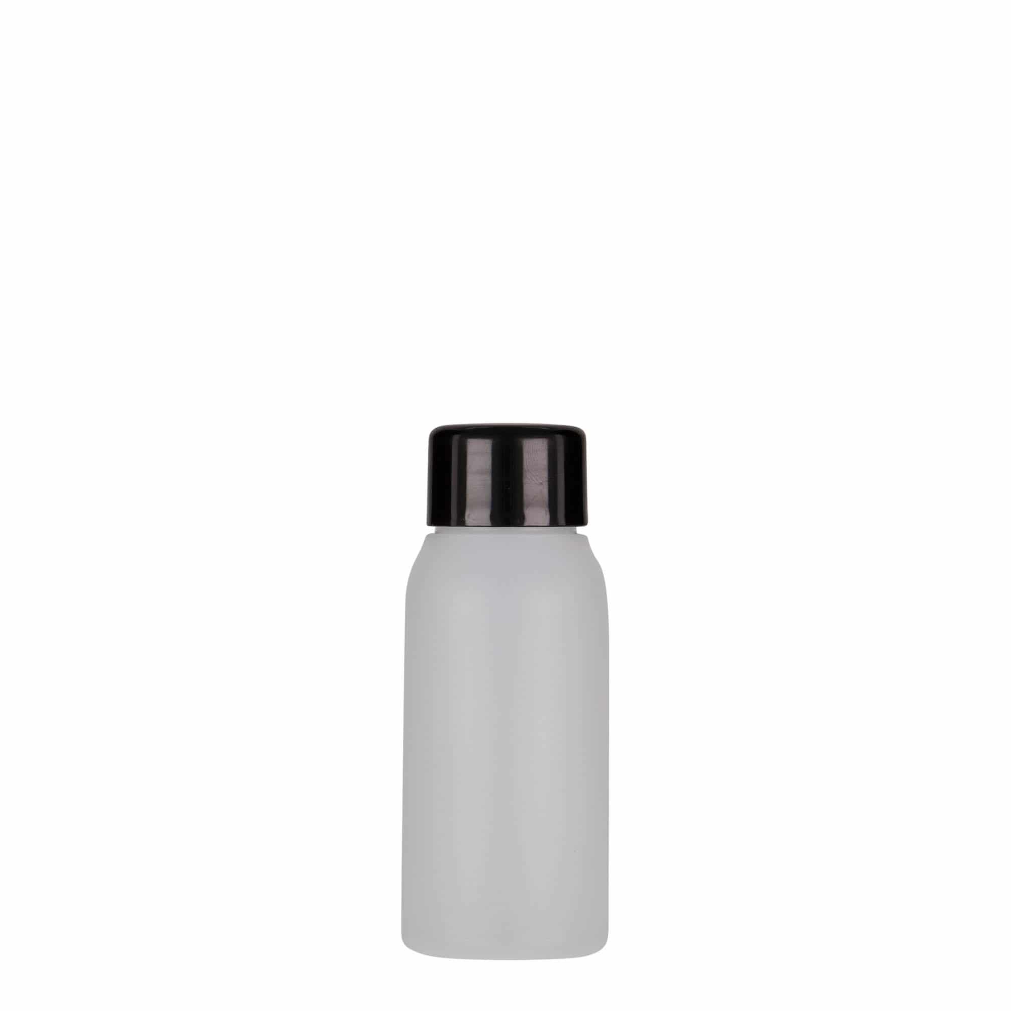50 ml Kunststoffflasche 'Tuffy', HDPE, natur, Mündung: GPI 24/410