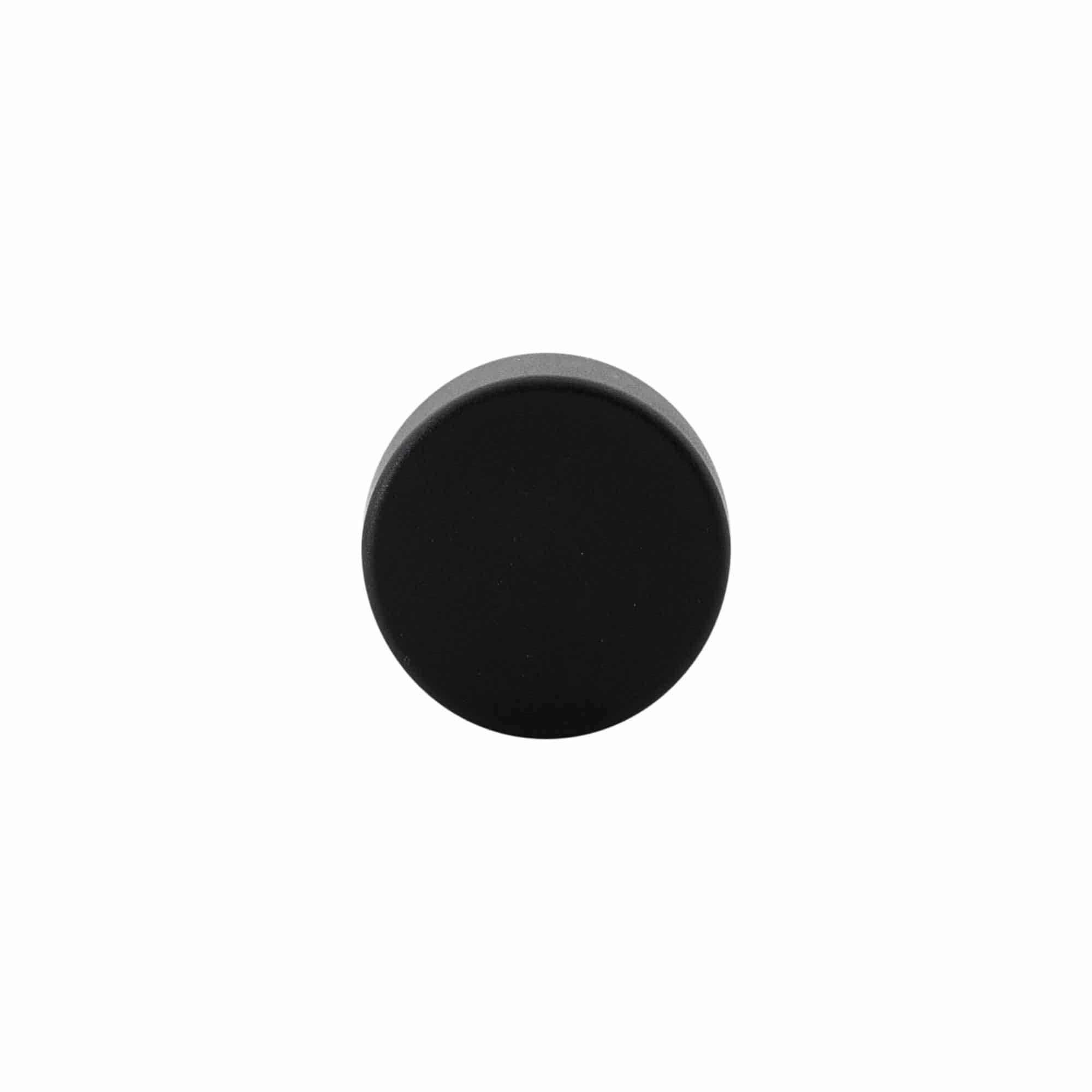 Griffkorken 19 mm, Kunststoff, schwarz, für Mündung: Kork