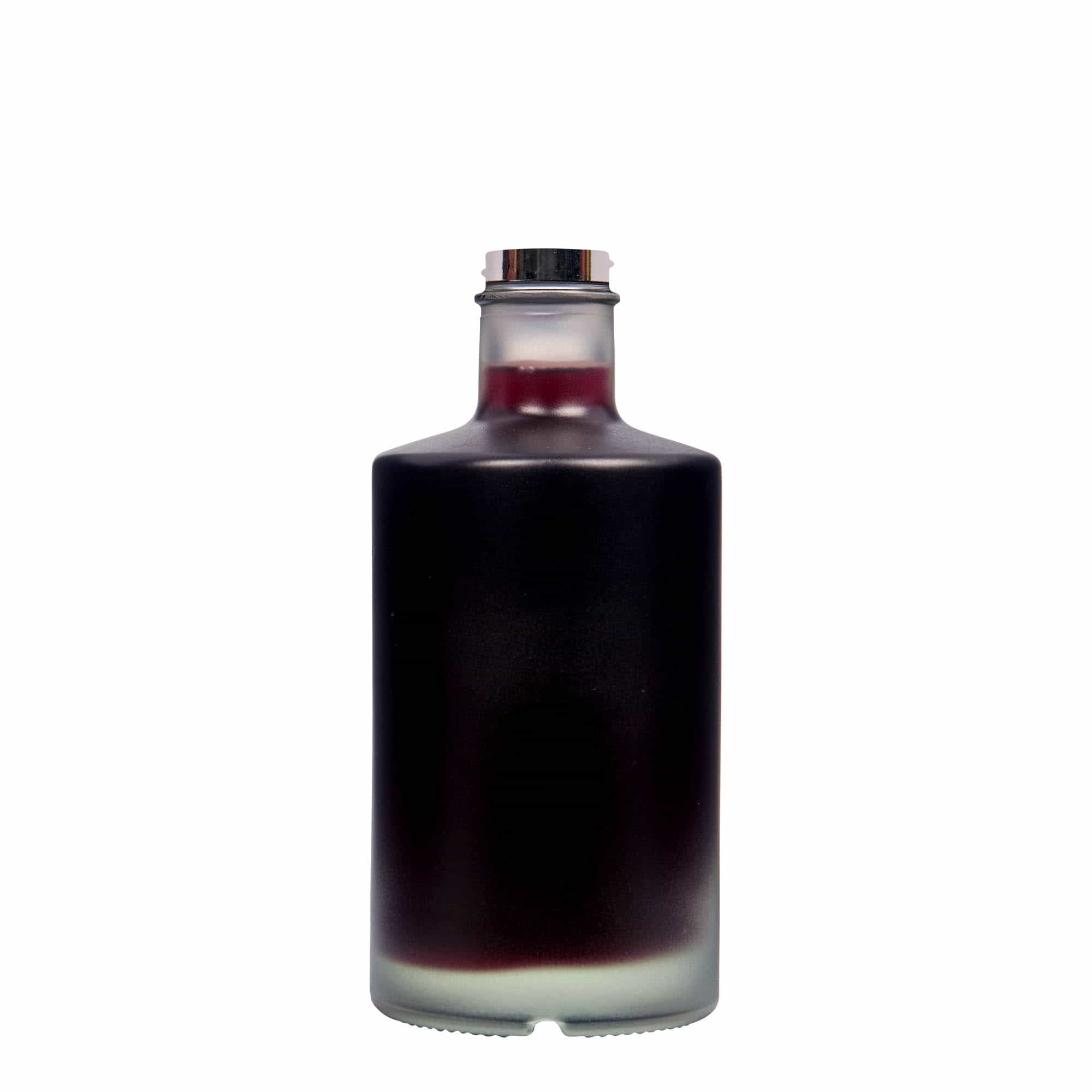 500 ml Glasflasche 'Caroline', geeist, Mündung: GPI 33