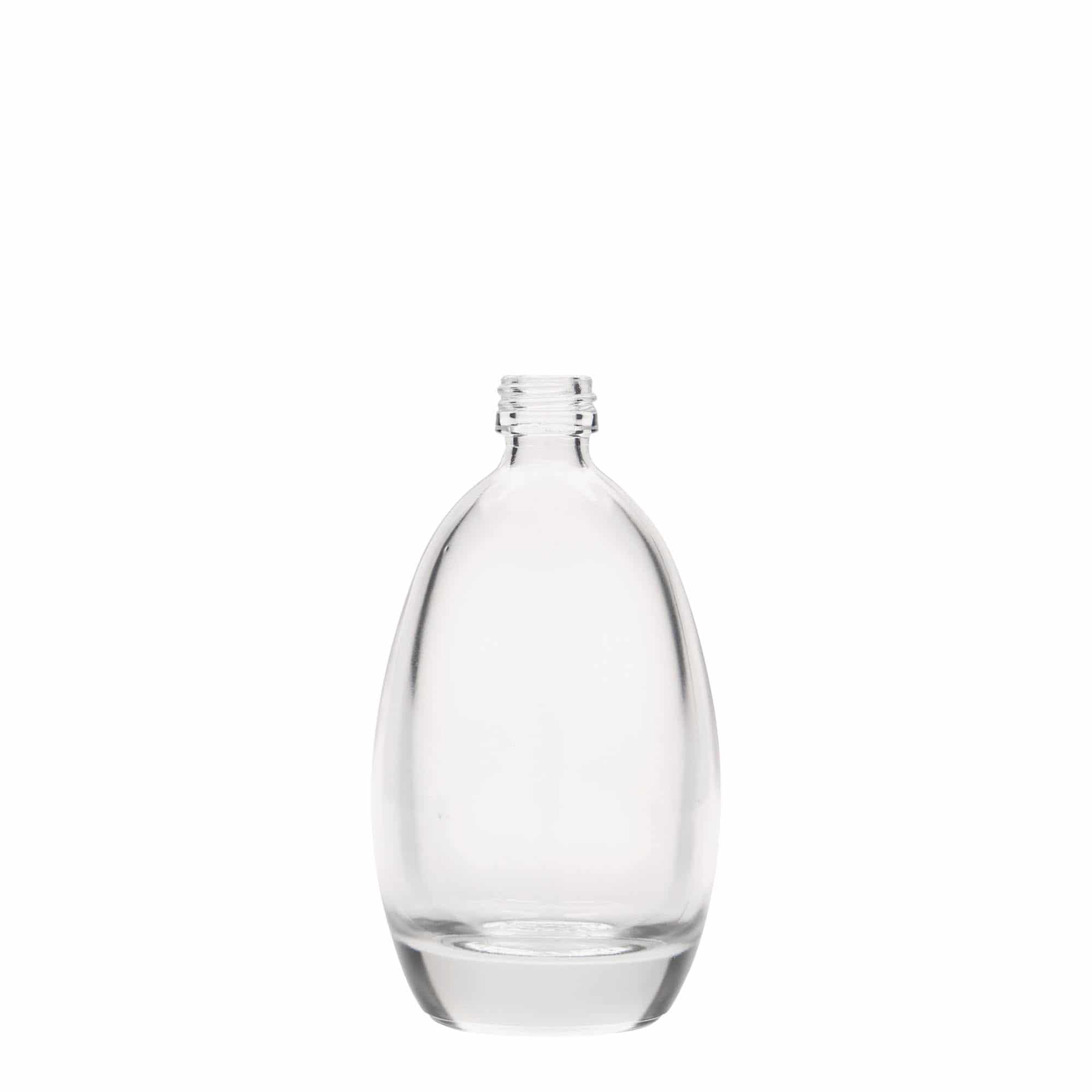 100 ml Glasflasche 'Ei', Mündung: PP 18