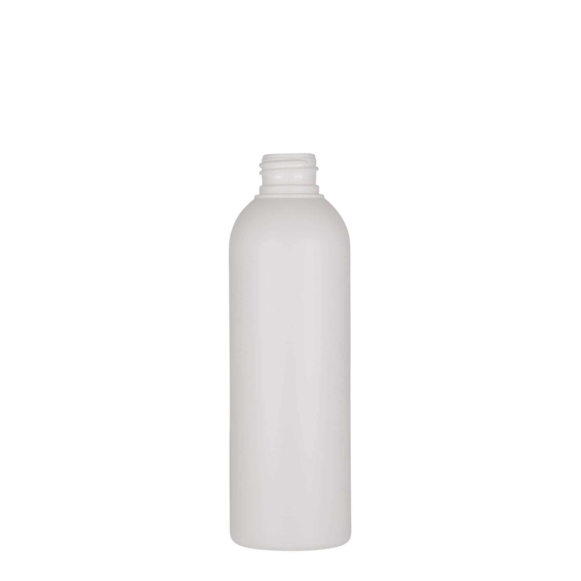 200 ml Kunststoffflasche 'Tuffy', HDPE, weiß, Mündung: GPI 24/410