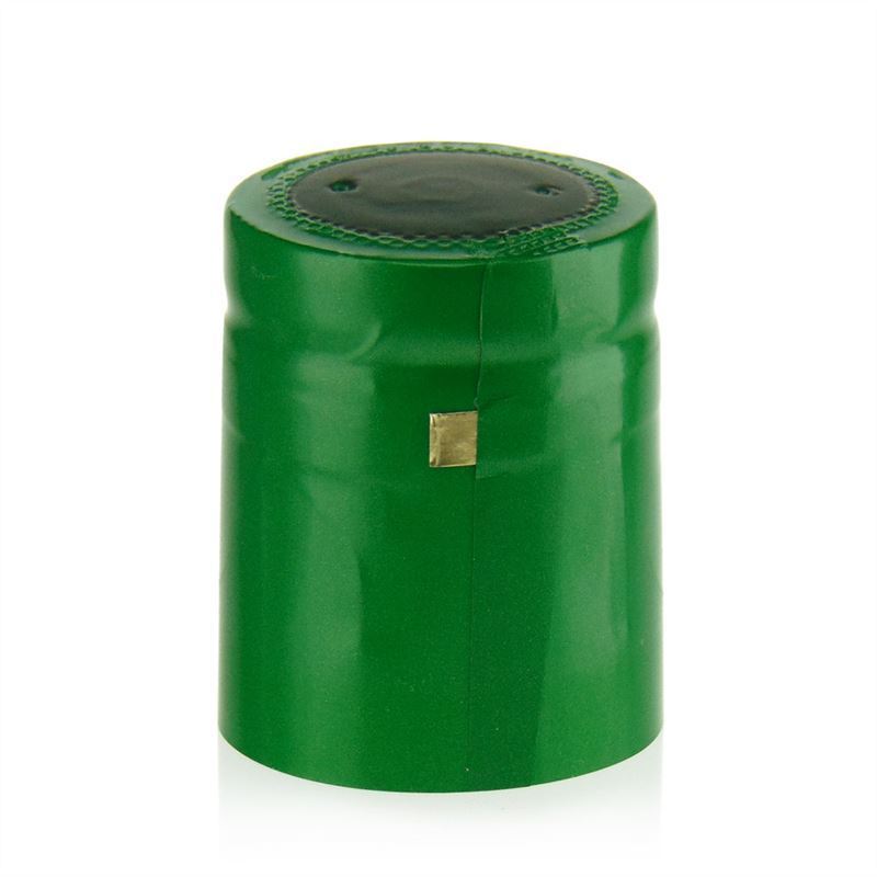 Schrumpfkapsel 32x41, PVC-Kunststoff, grün