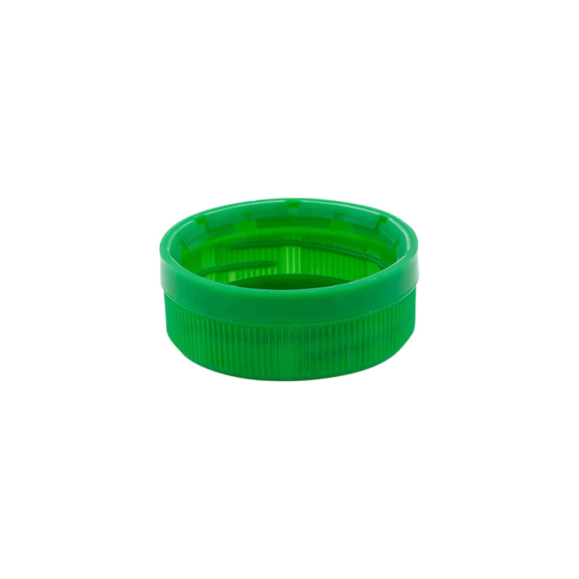 Schraubverschluss Zweistartgewinde, PE-Kunststoff, grün, für Mündung: PET 38 mm