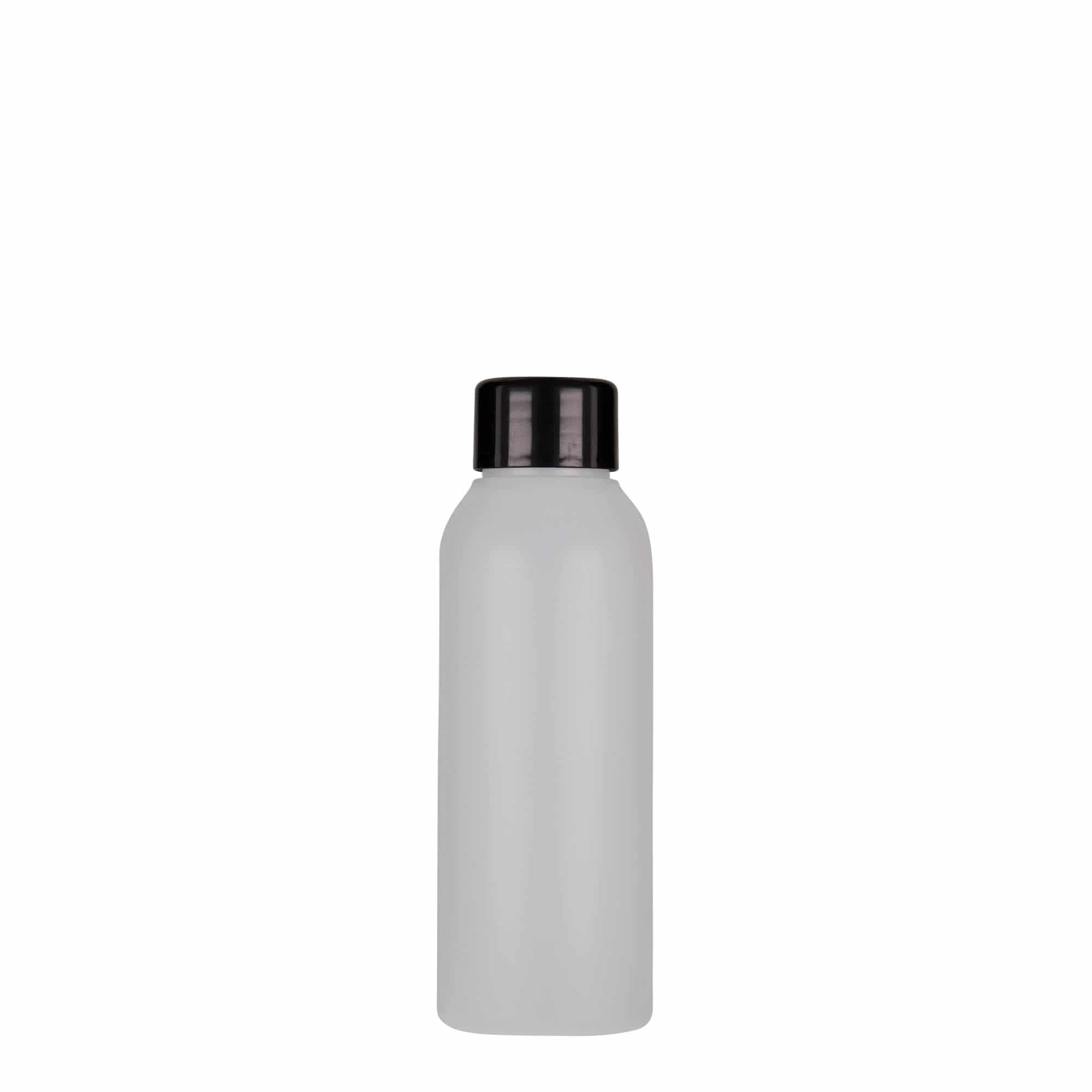 100 ml Kunststoffflasche 'Tuffy', HDPE, natur, Mündung: GPI 24/410