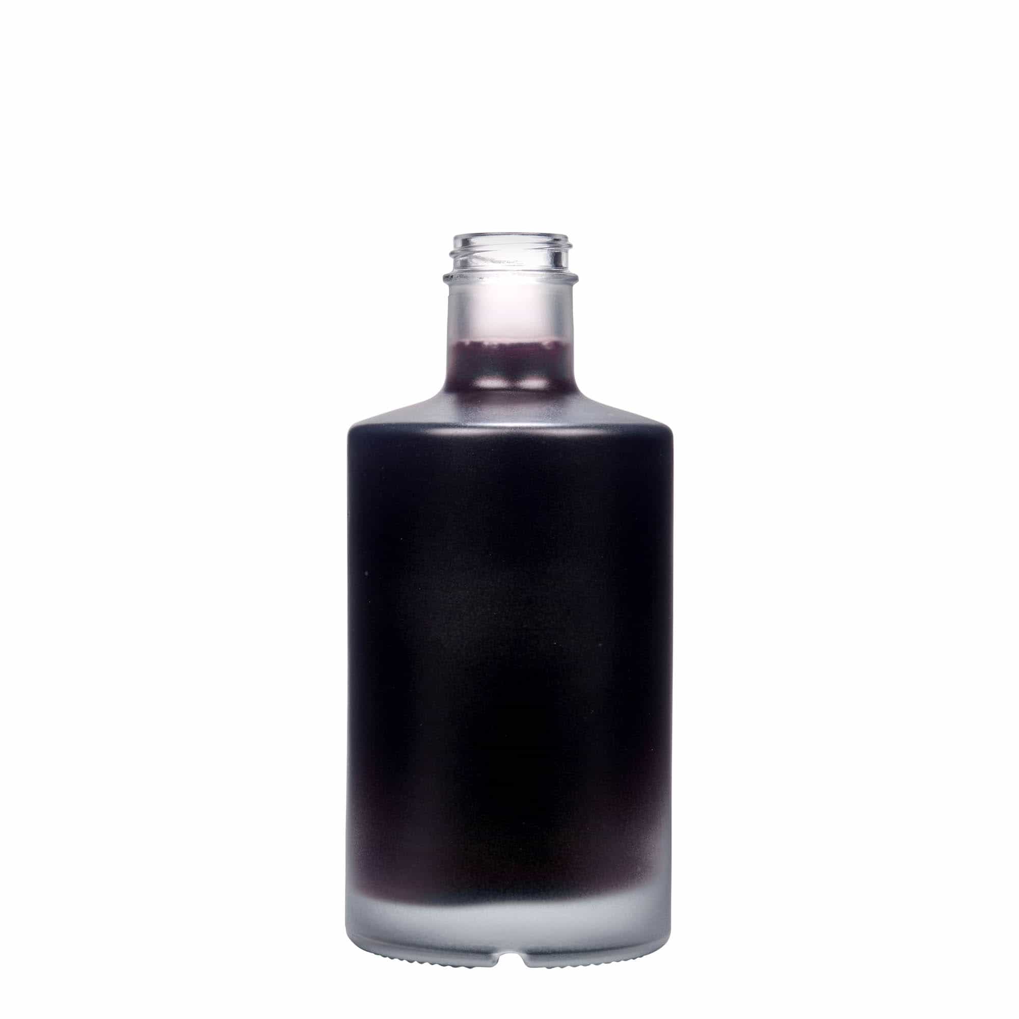500 ml Glasflasche 'Caroline', geeist, Mündung: GPI 33
