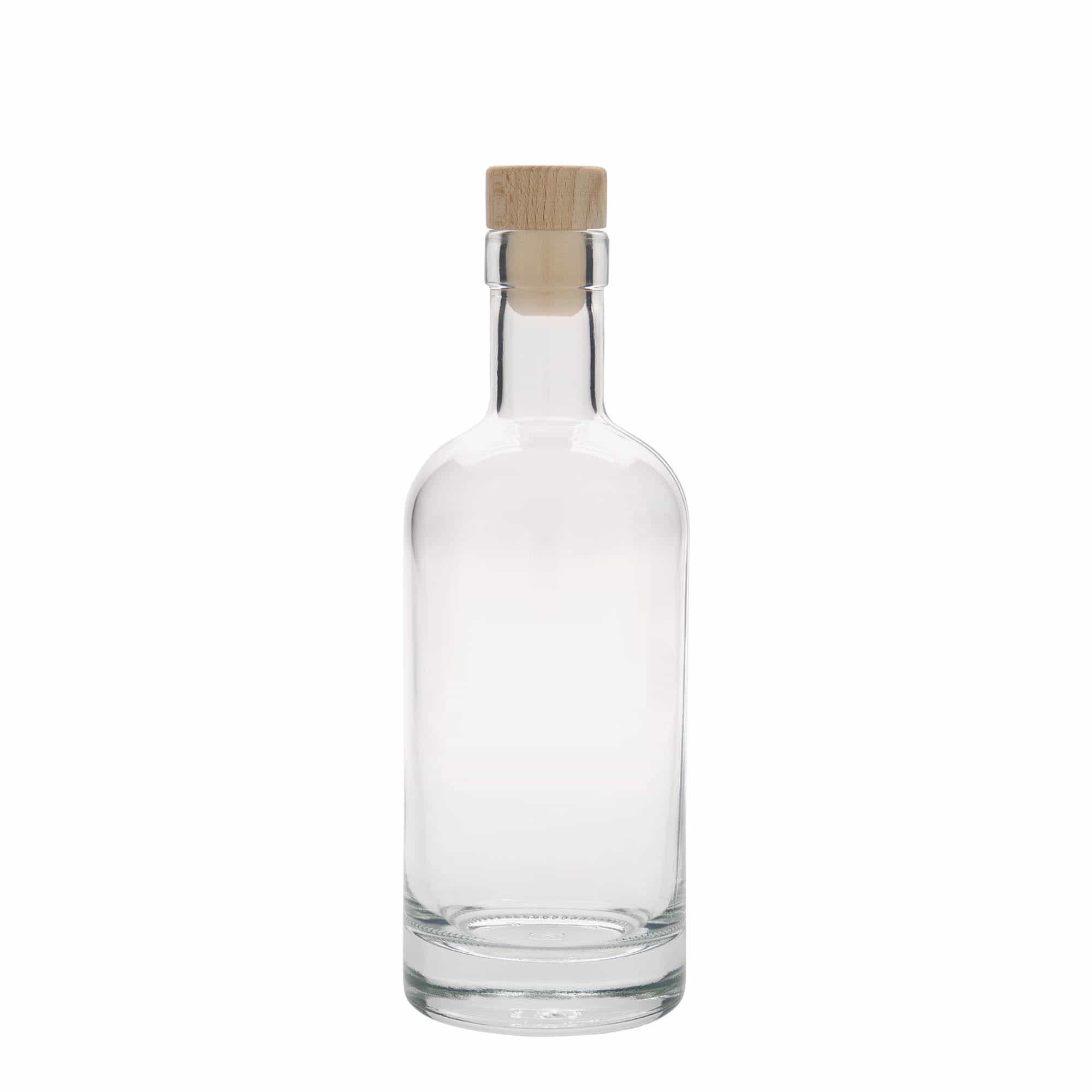 350 ml Glasflasche 'Linea Uno', Mündung: Kork