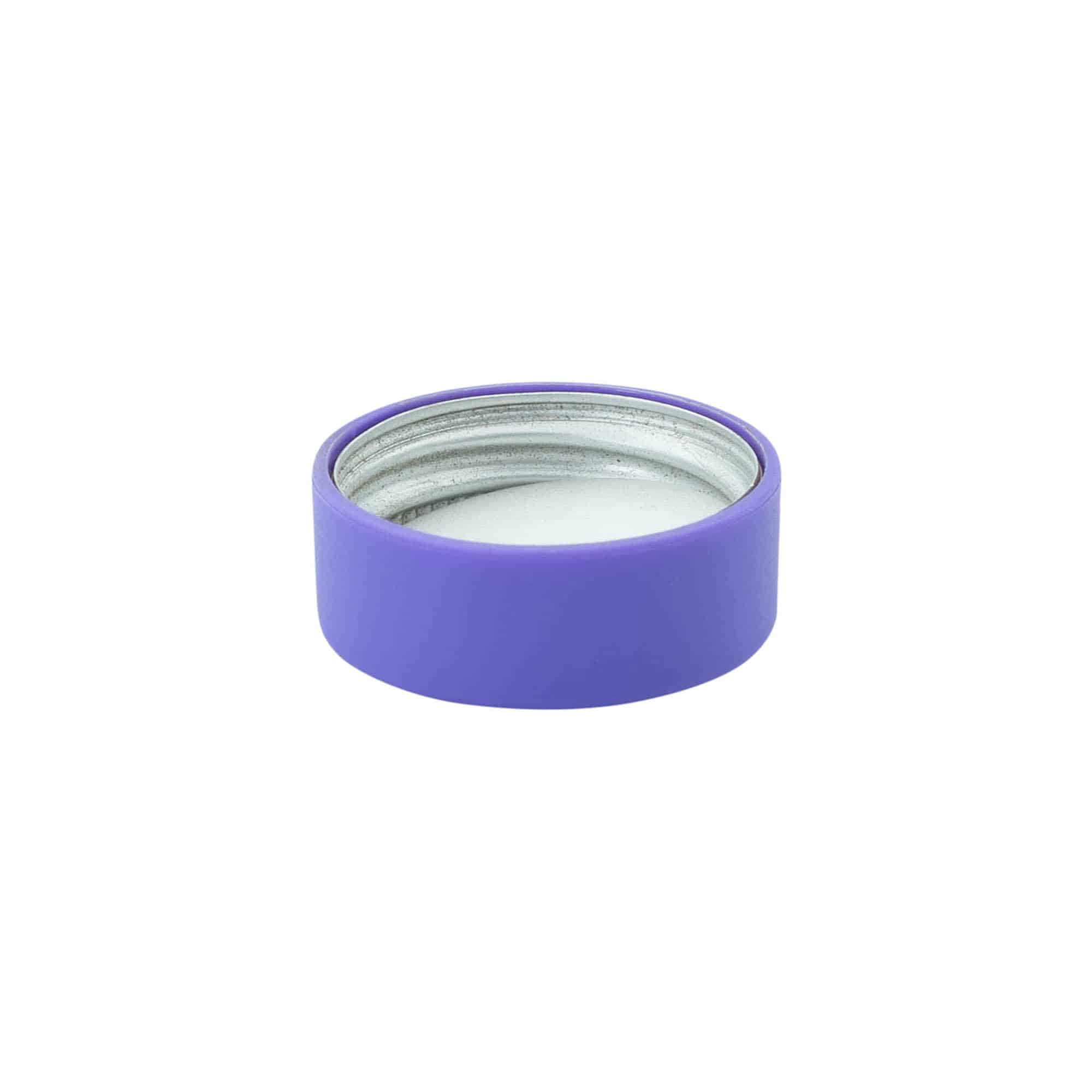 Schraubverschluss, ABS-Kunststoff, violett, für Mündung: GPI 33/400