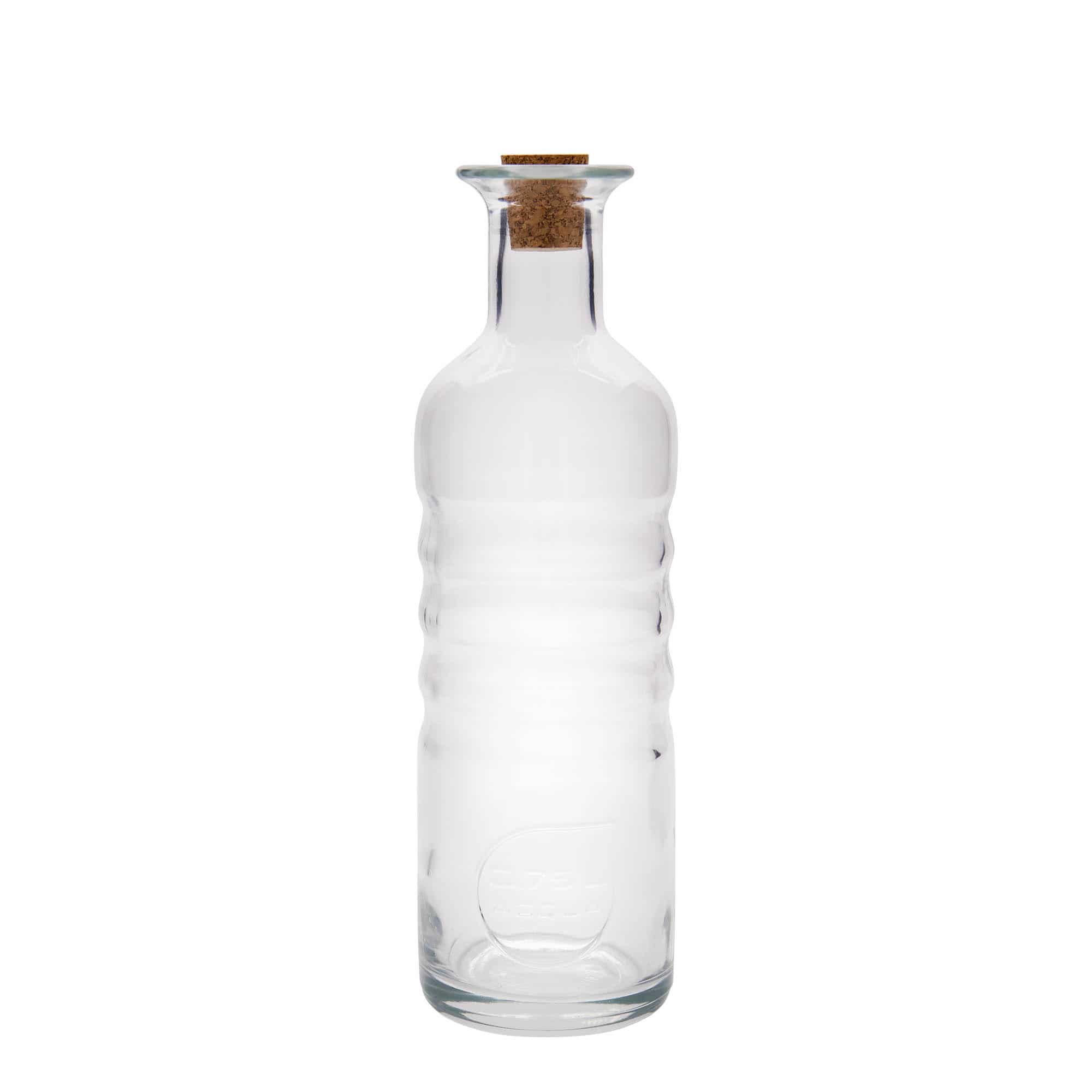 750 ml Glasflasche 'Optima Acqua', Mündung: Kork