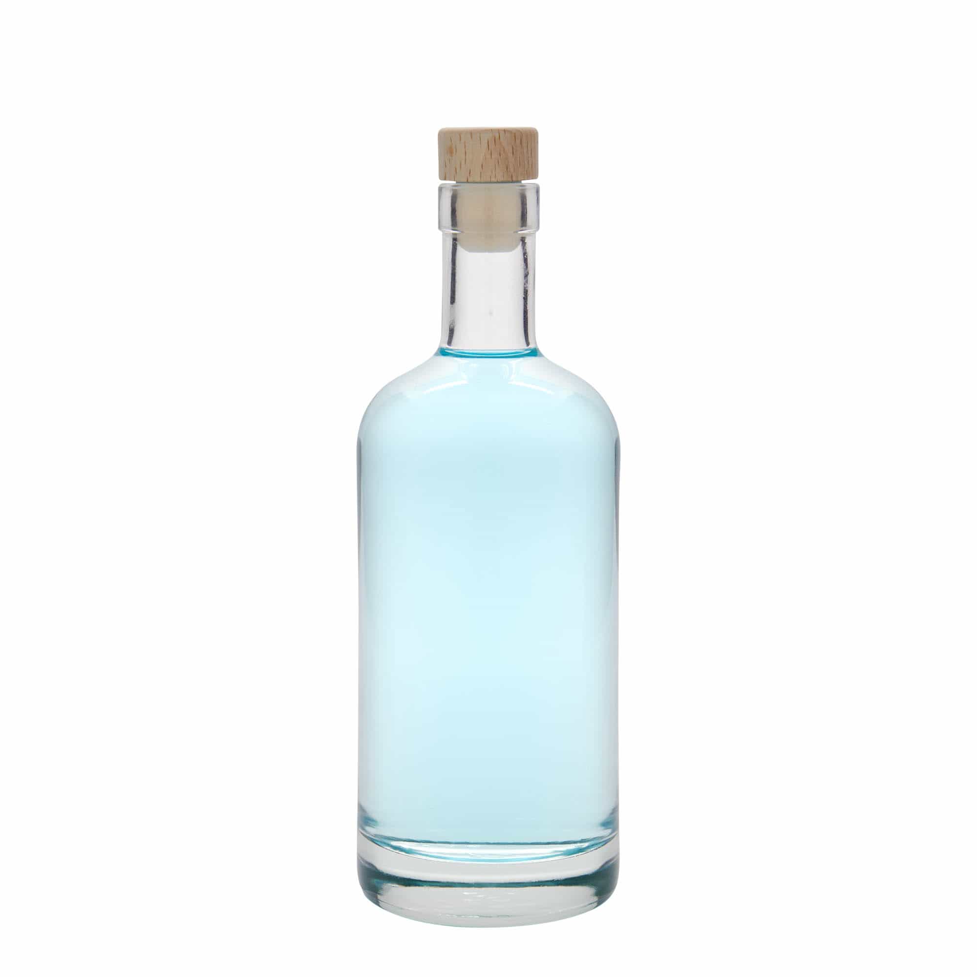 500 ml Glasflasche 'Linea Uno', Mündung: Kork