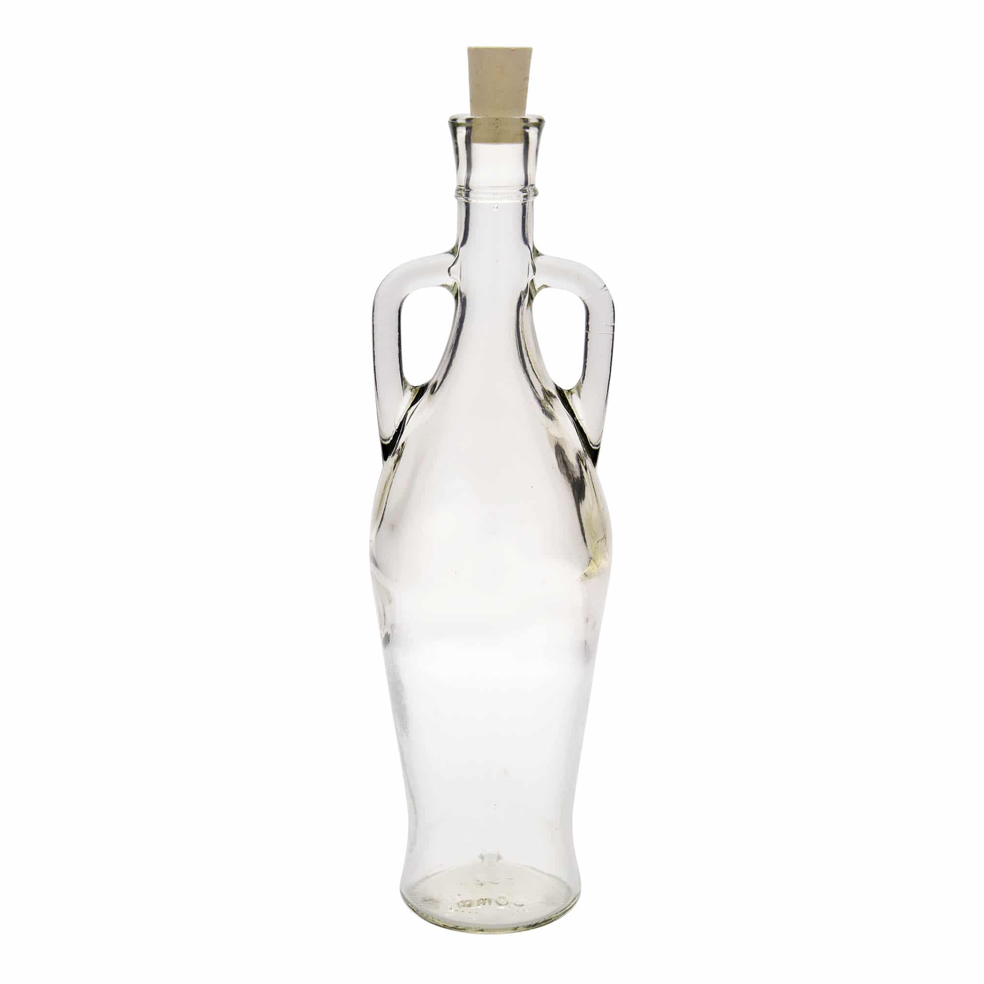 750 ml Glasflasche 'Amphore', Mündung: Kork