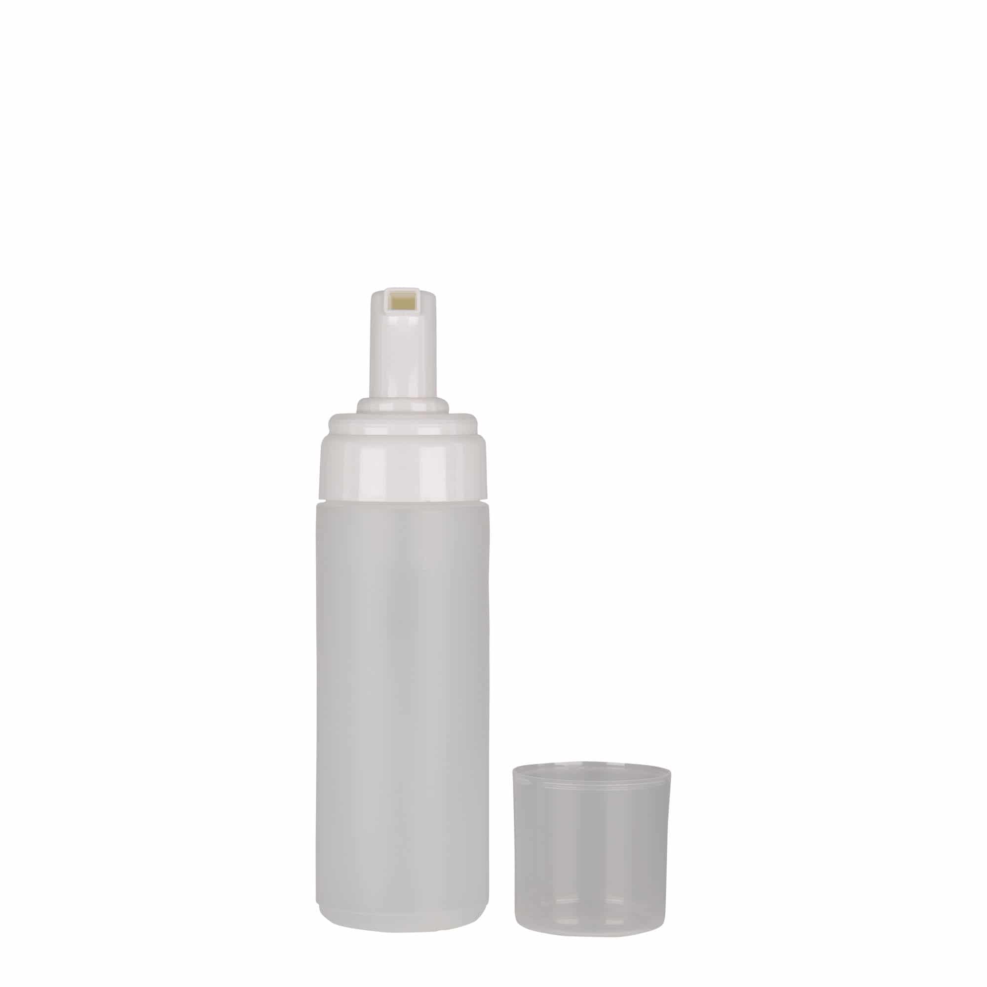 150 ml Spenderflasche 'Foamer', PE-Kunststoff, natur, Mündung: Schraubverschluss