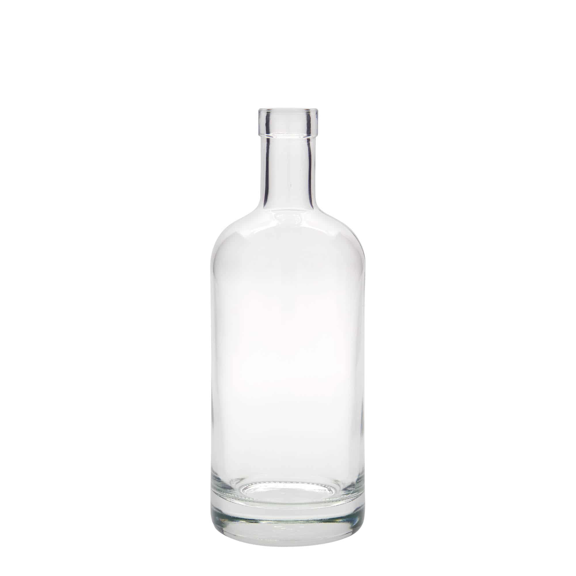 500 ml Glasflasche 'Linea Uno', Mündung: Kork