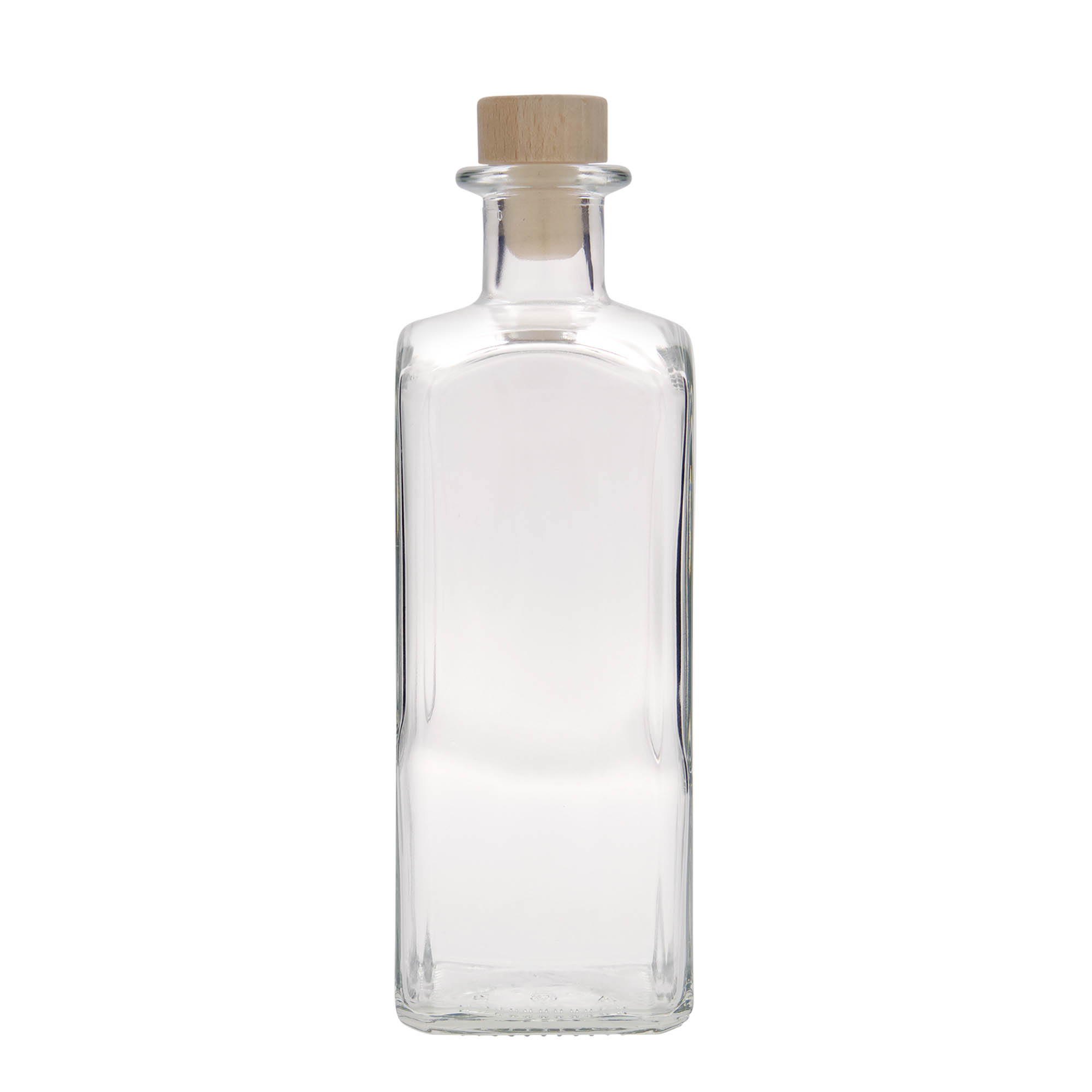 200 ml Glasflasche 'Linus', Mündung: Kork