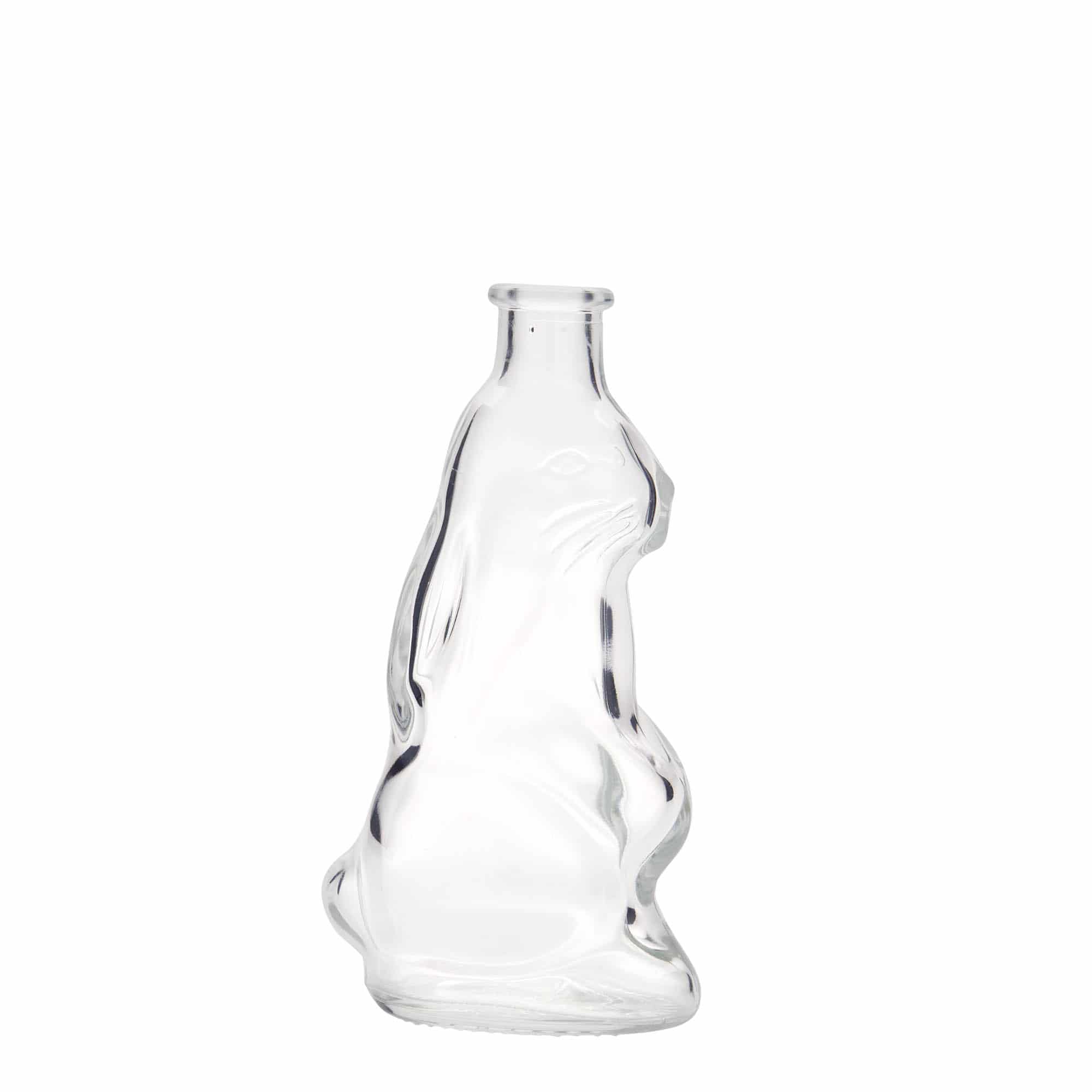 200 ml Glasflasche 'Hase', Mündung: Kork