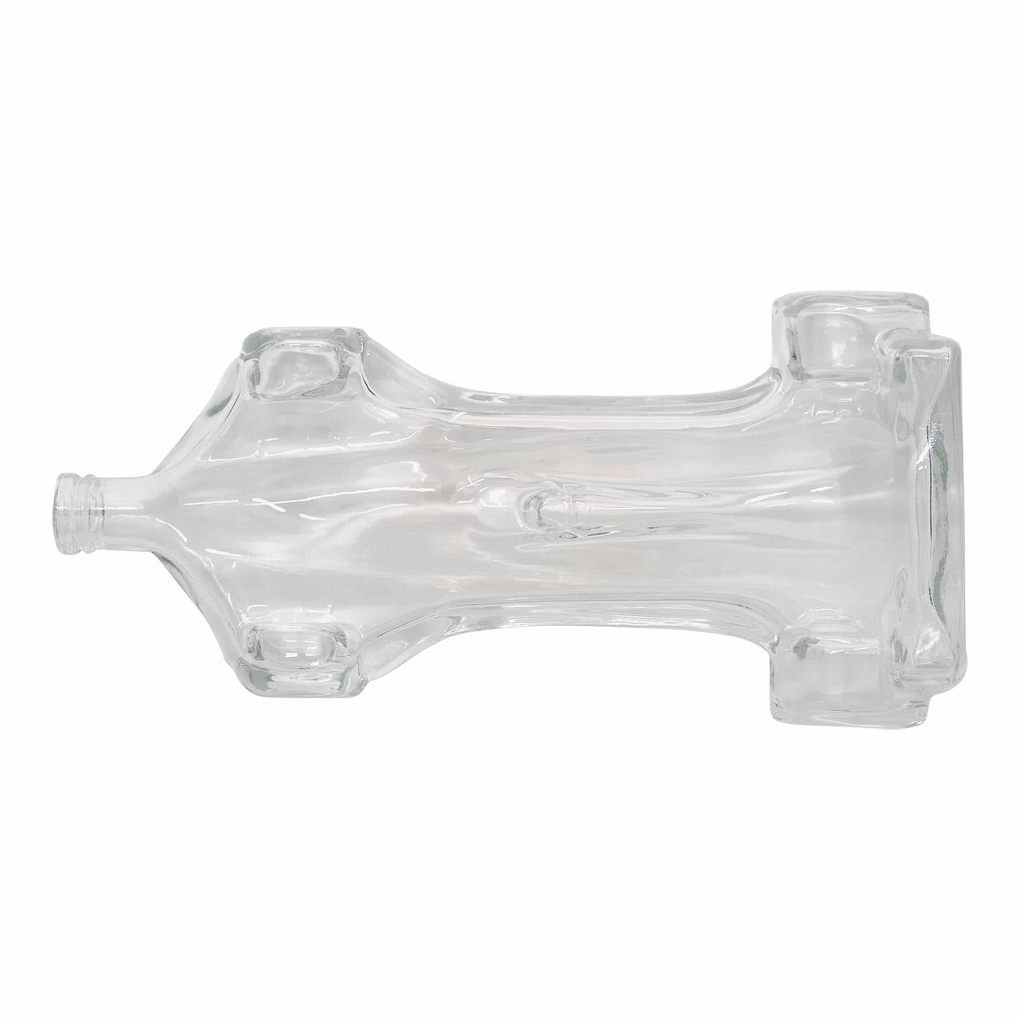 200 ml Glasflasche 'Rennwagen', Mündung: Kork