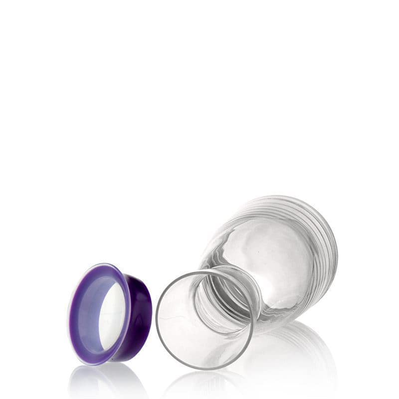 1.000 ml Karaffe 'Ypsilon', Glas, violett