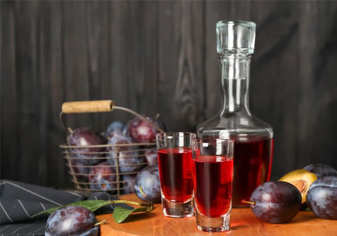 Schöne Rezept Pflaumenlikör Wodka Ebenbild